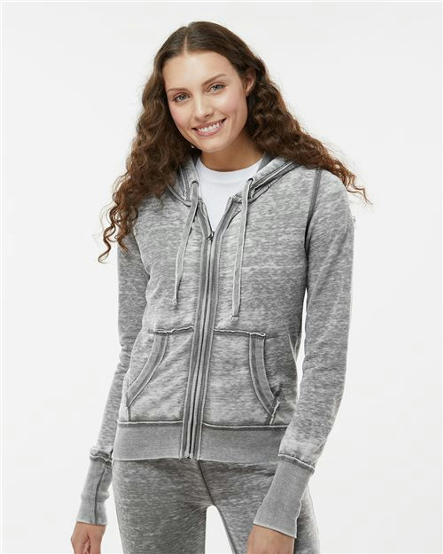 Women's Zen Fleece Full-Zip Hooded Sweatshirt [8913]