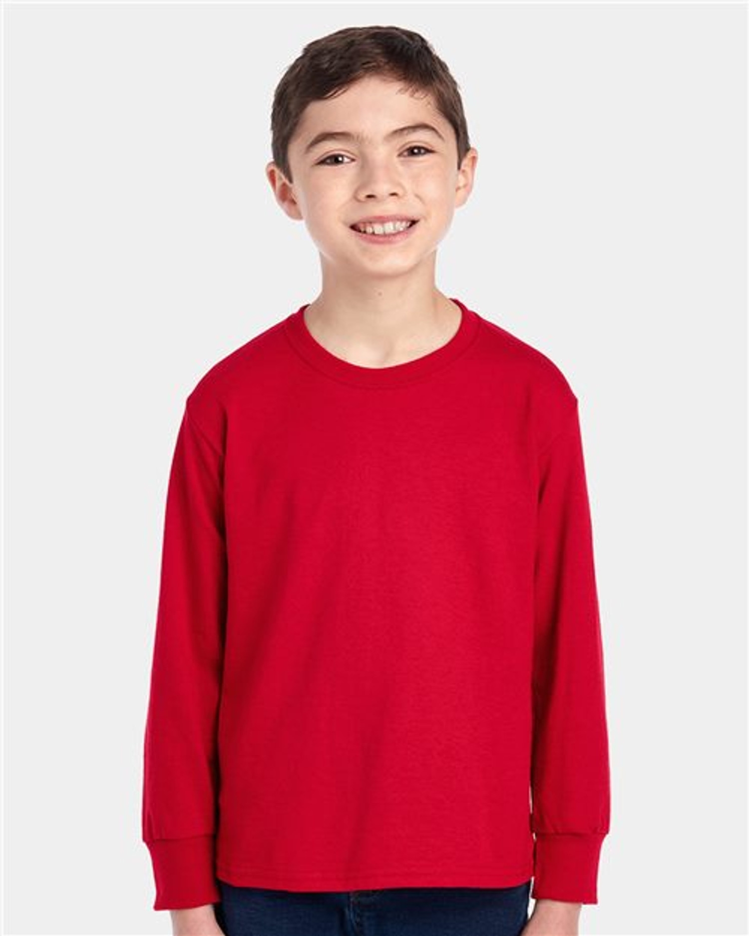 Dri-Power® Youth Long Sleeve 50/50 T-Shirt [29BLR]