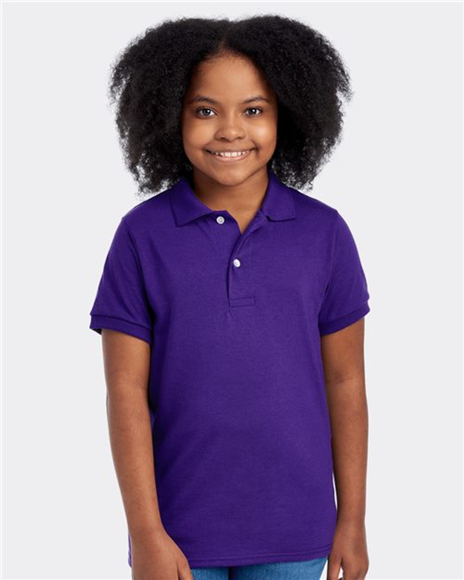 SpotShield® Youth 50/50 Polo [437YR]