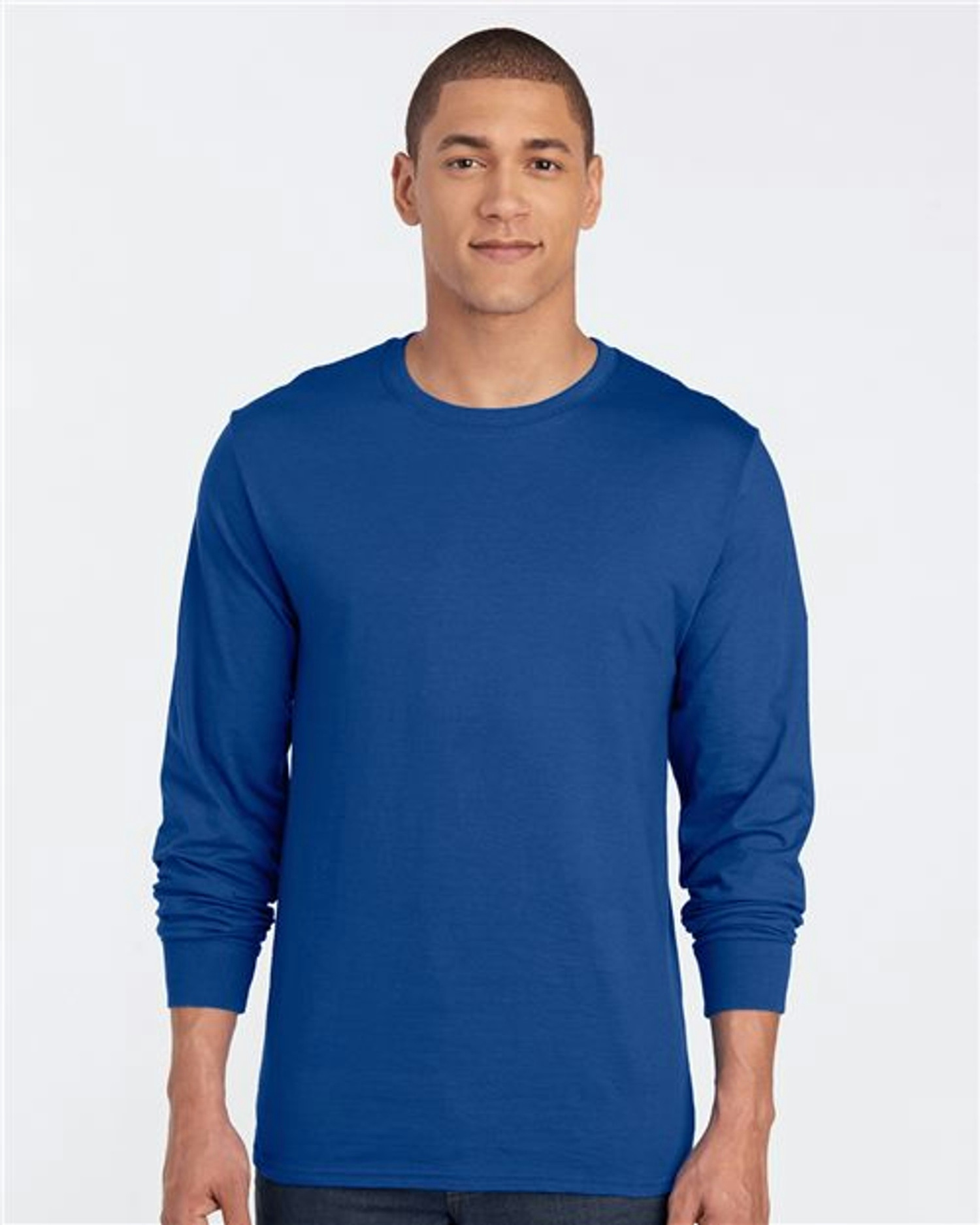 Premium Blended Ringspun Long Sleeve Crewneck T-Shirt [560LSR]