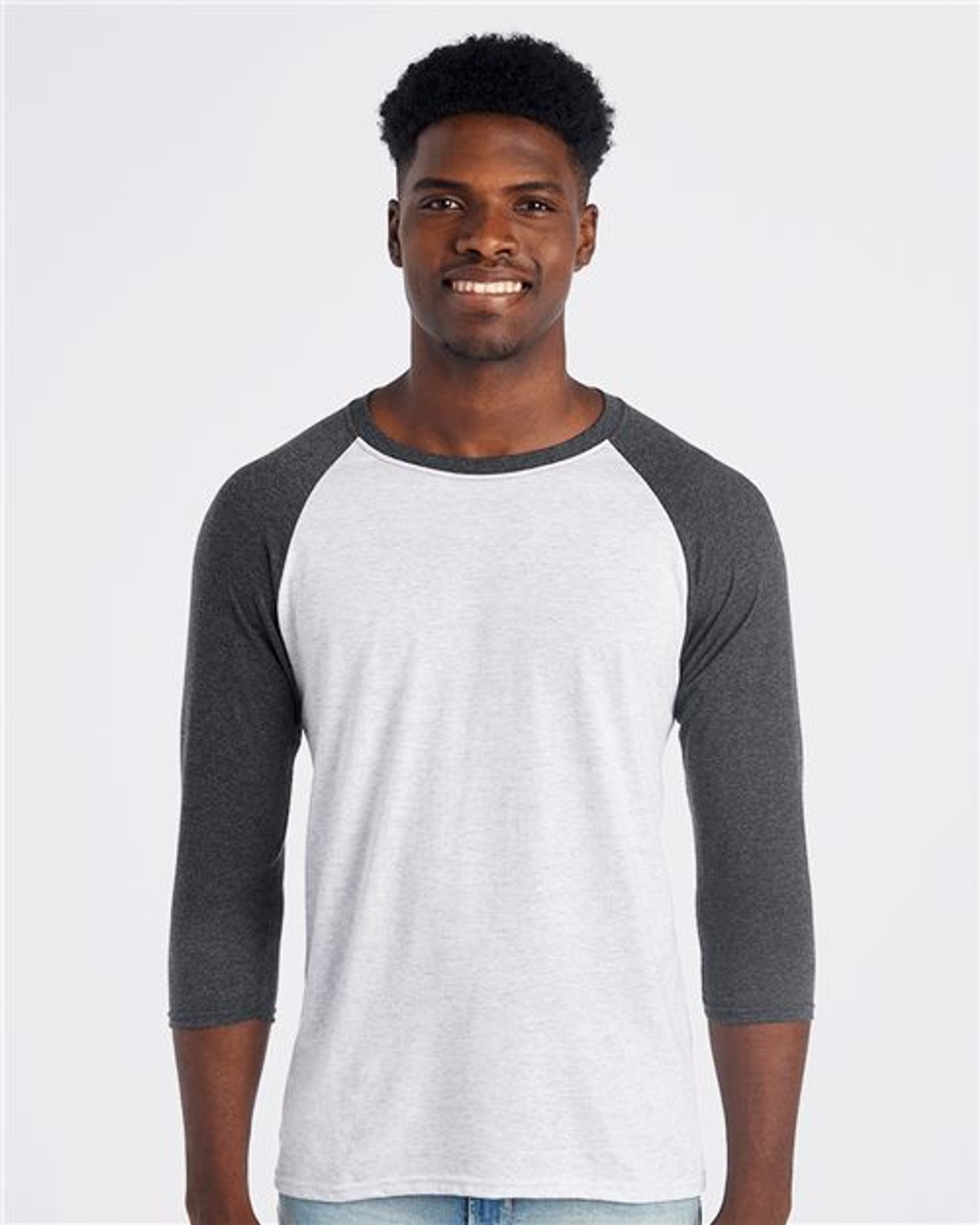 Triblend Three-Quarter Raglan Baseball T-Shirt [601RR]