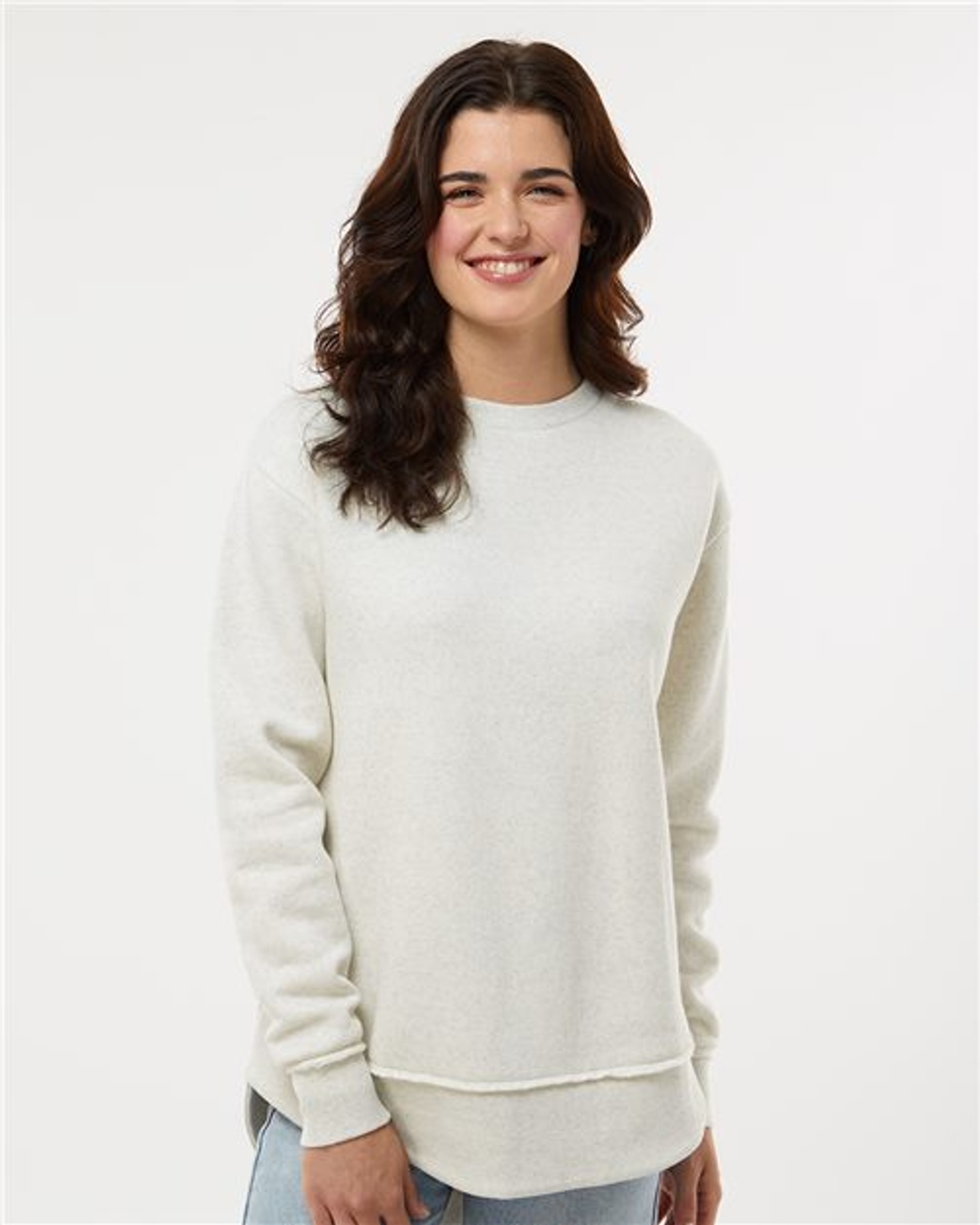 Women's Weekend Fleece Crewneck Sweatshirt [3525]