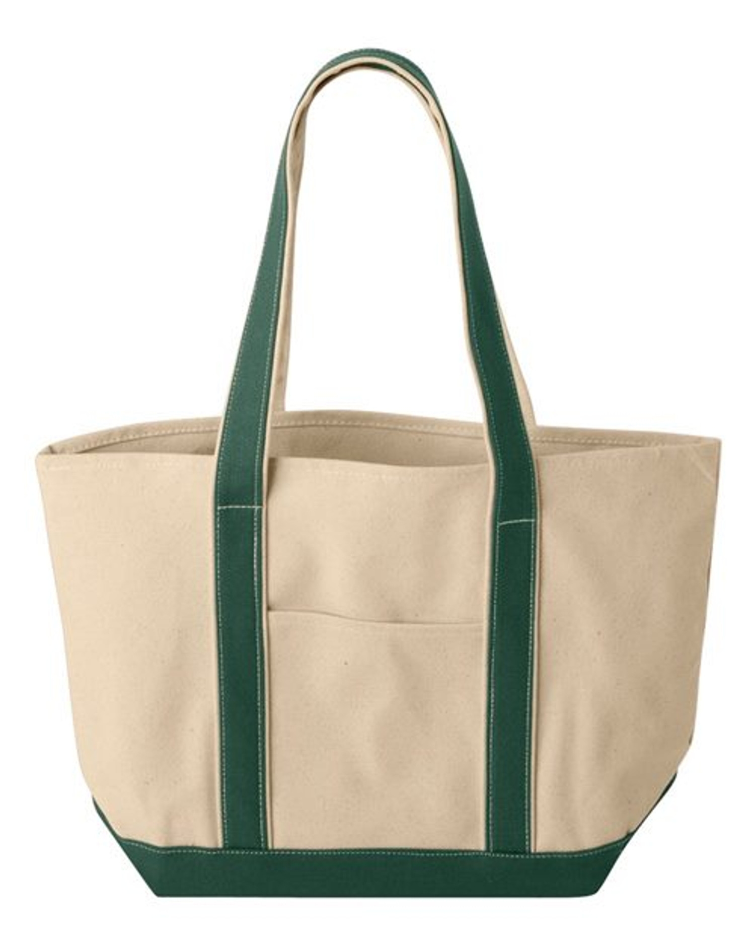 Windward Large Cotton Canvas Classic Resort Tote [8871]