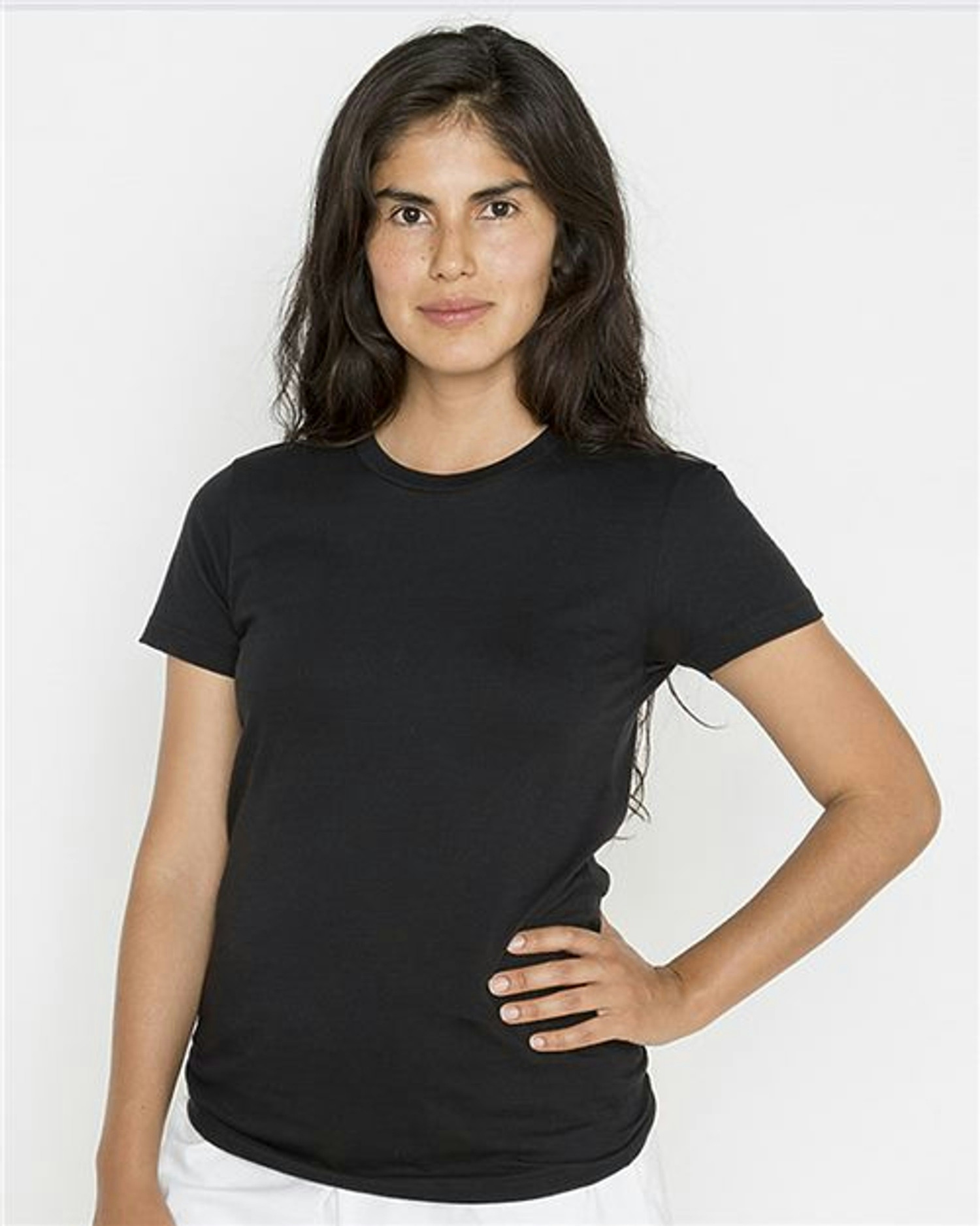 USA-Made Women's Fine Jersey T-Shirt [21002]