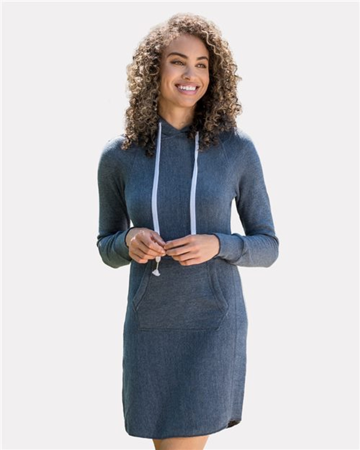 Women's Suzie Hooded Sweatshirt Dress [W2340]