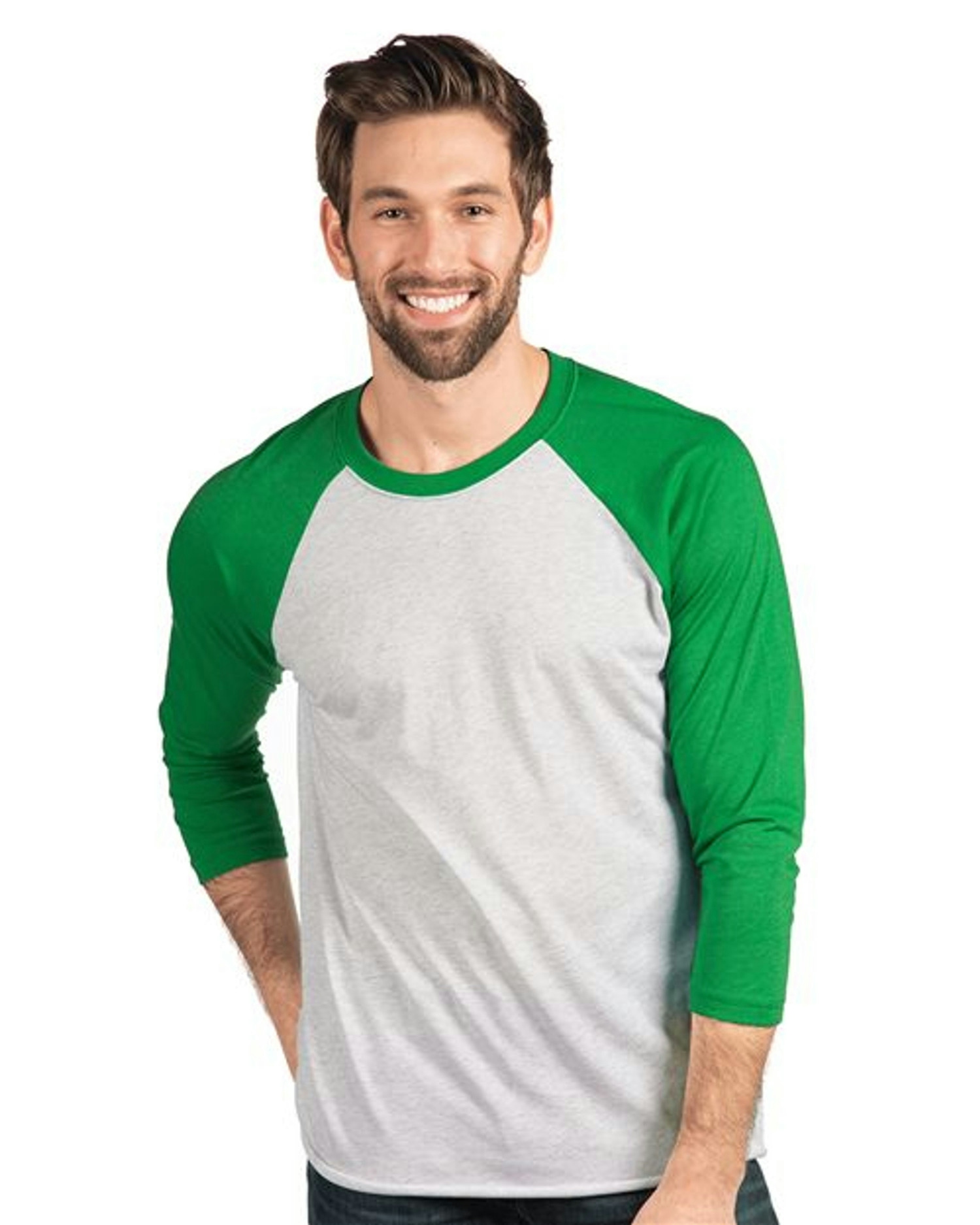 Triblend Three-Quarter Raglan T-Shirt [6051]