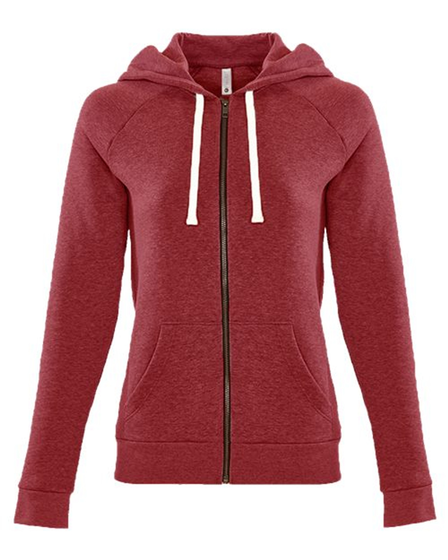 Women's Malibu Raglan Full-Zip Hoodie [9603]