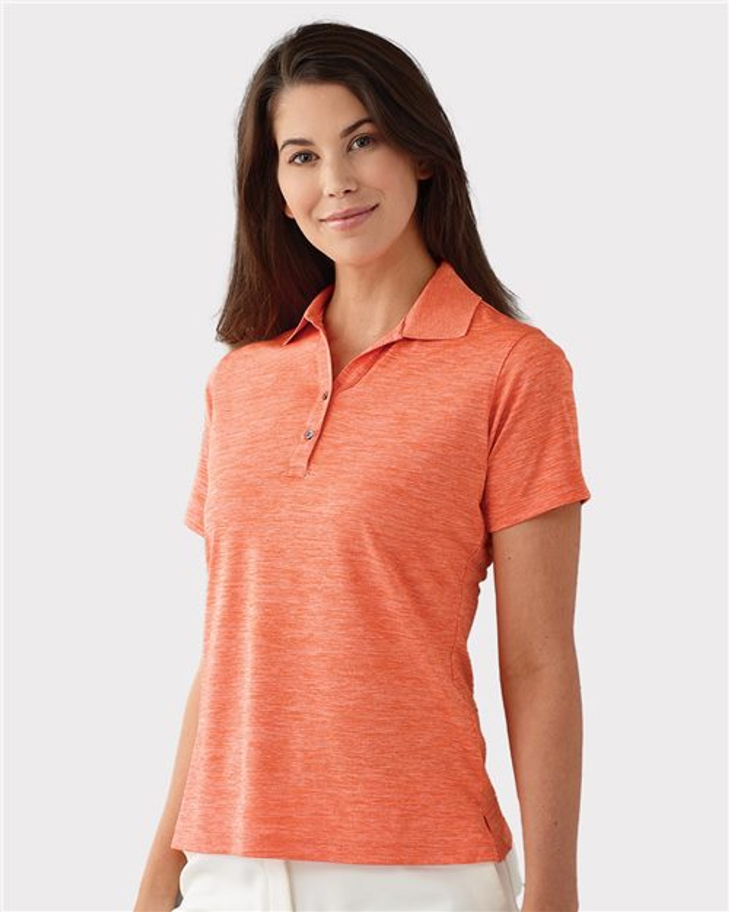 Women's Dakota Striated Heather Polo [131]