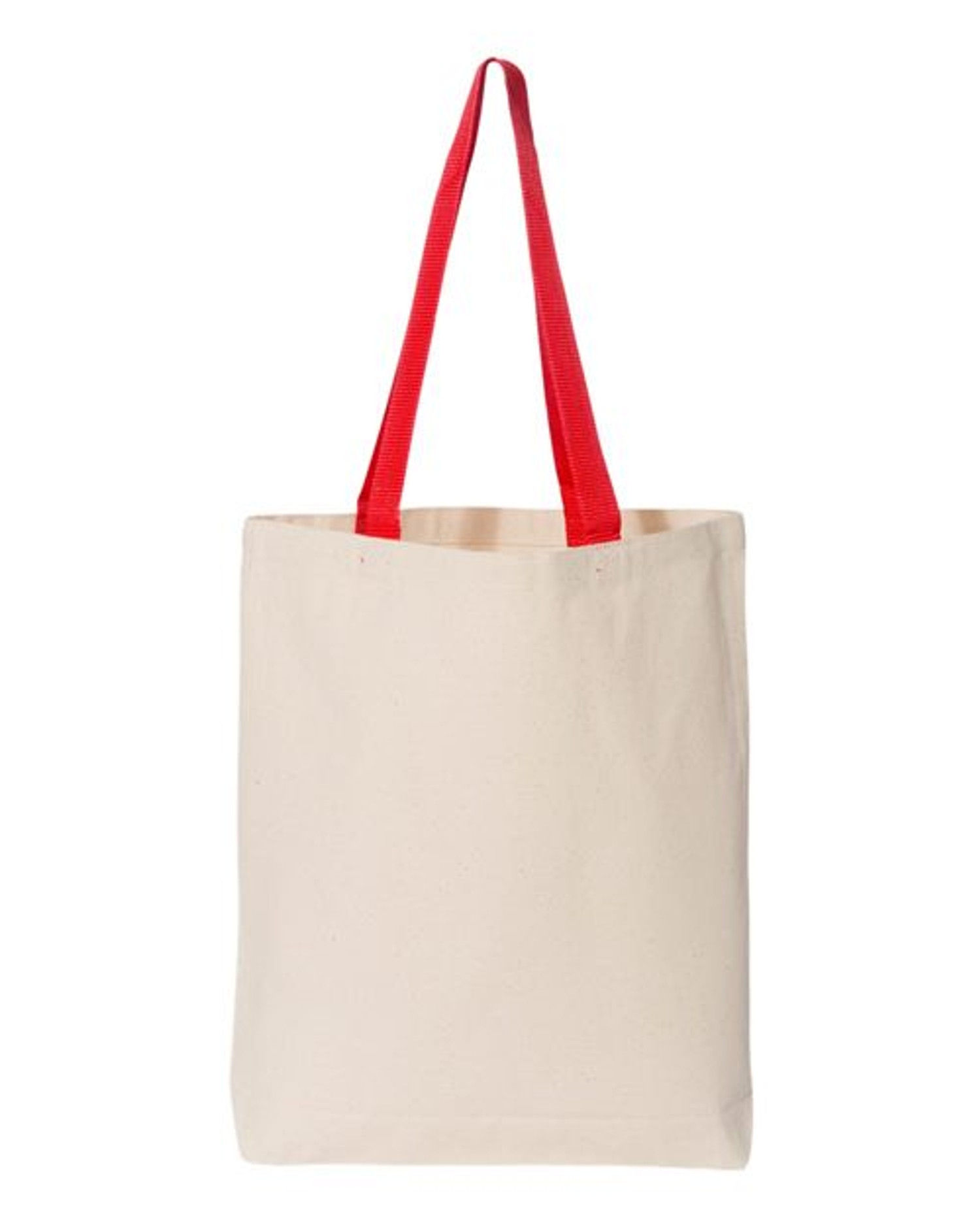 11L Canvas Tote with Contrast-Color Handles [Q4400]