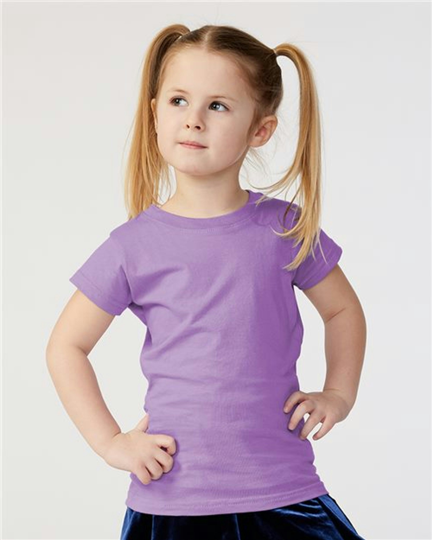 Toddler Girls Fine Jersey Tee [3316]