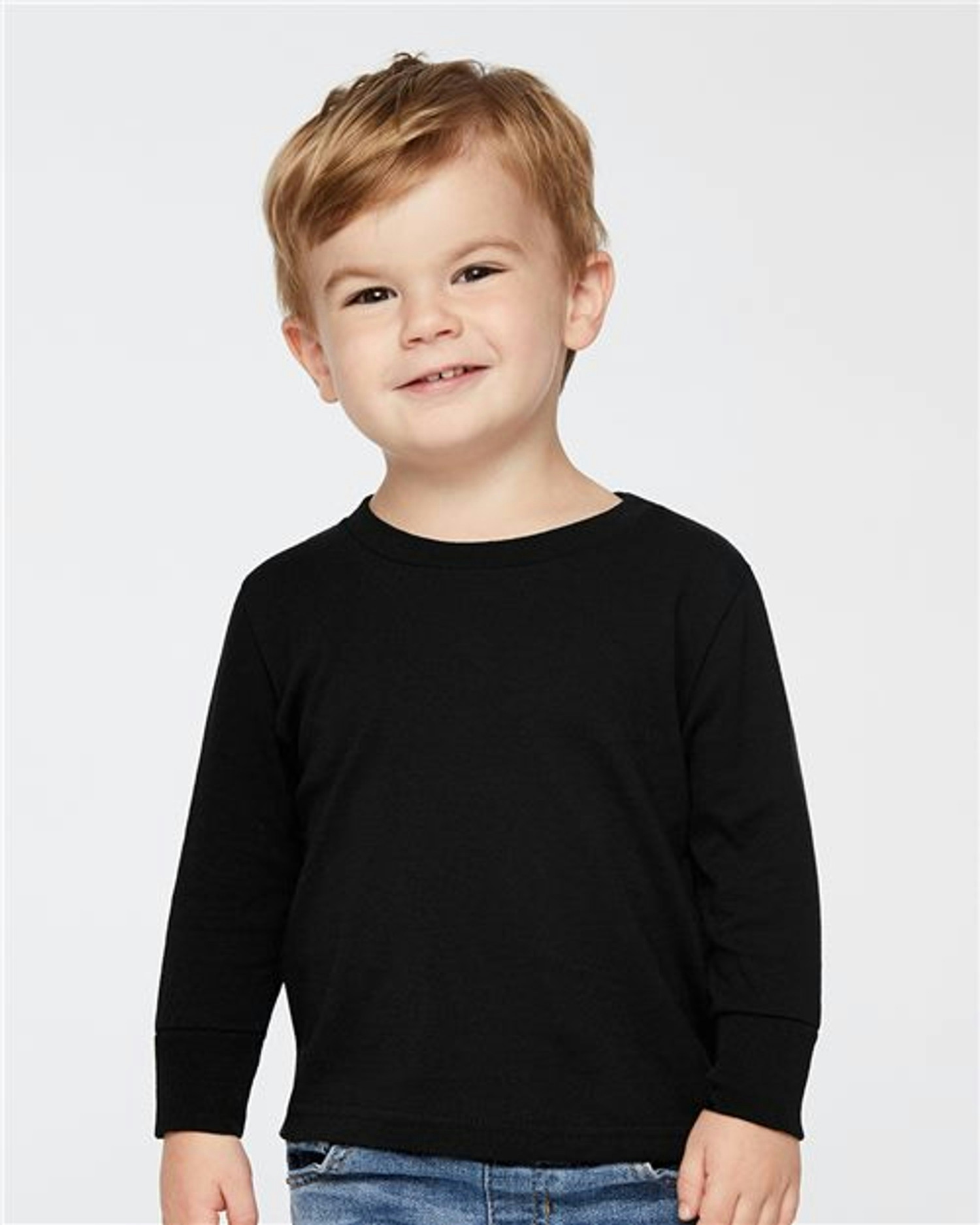 Toddler Cotton Jersey Long Sleeve Tee [3311]