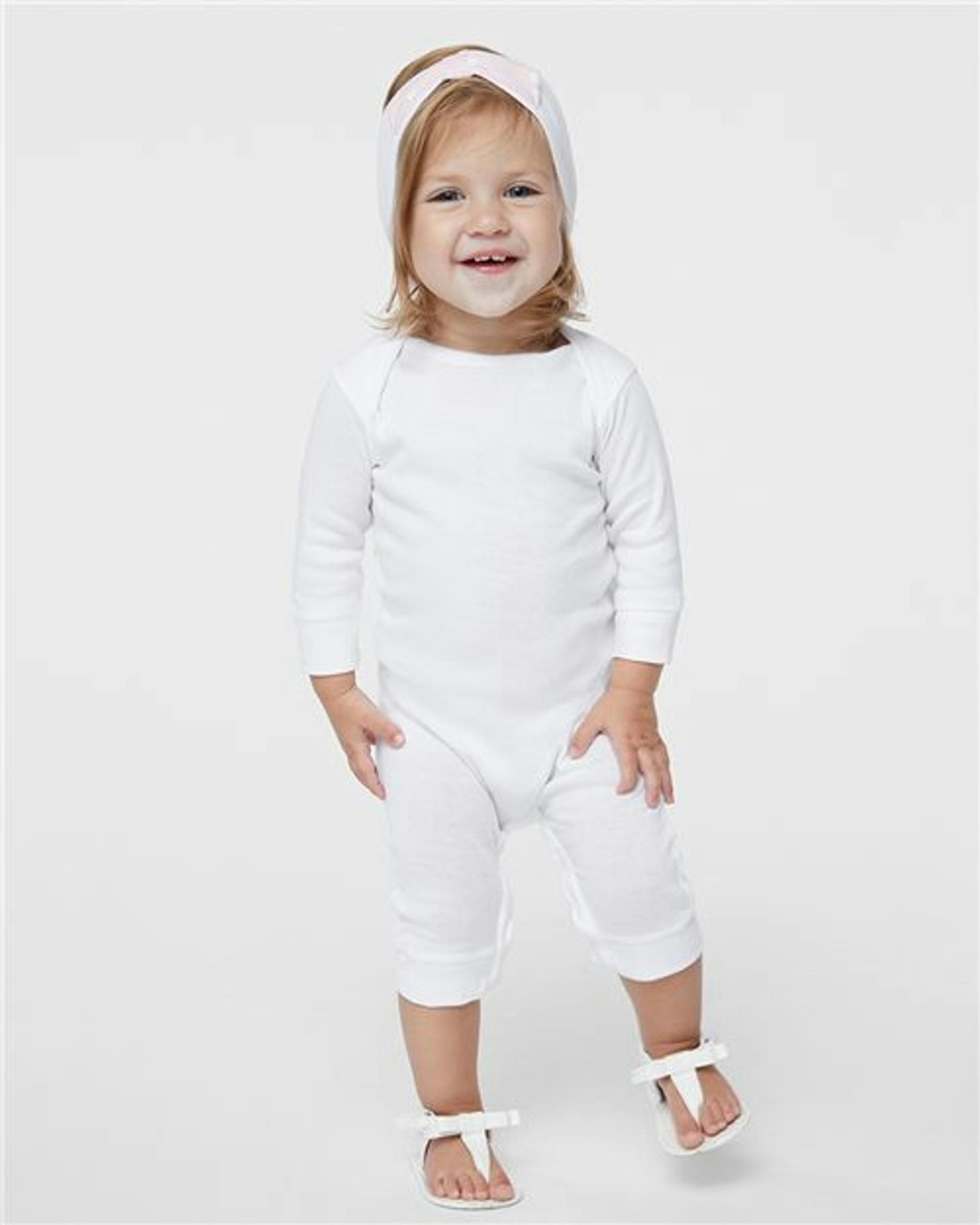 Infant Long Legged Baby Rib Bodysuit [4412]