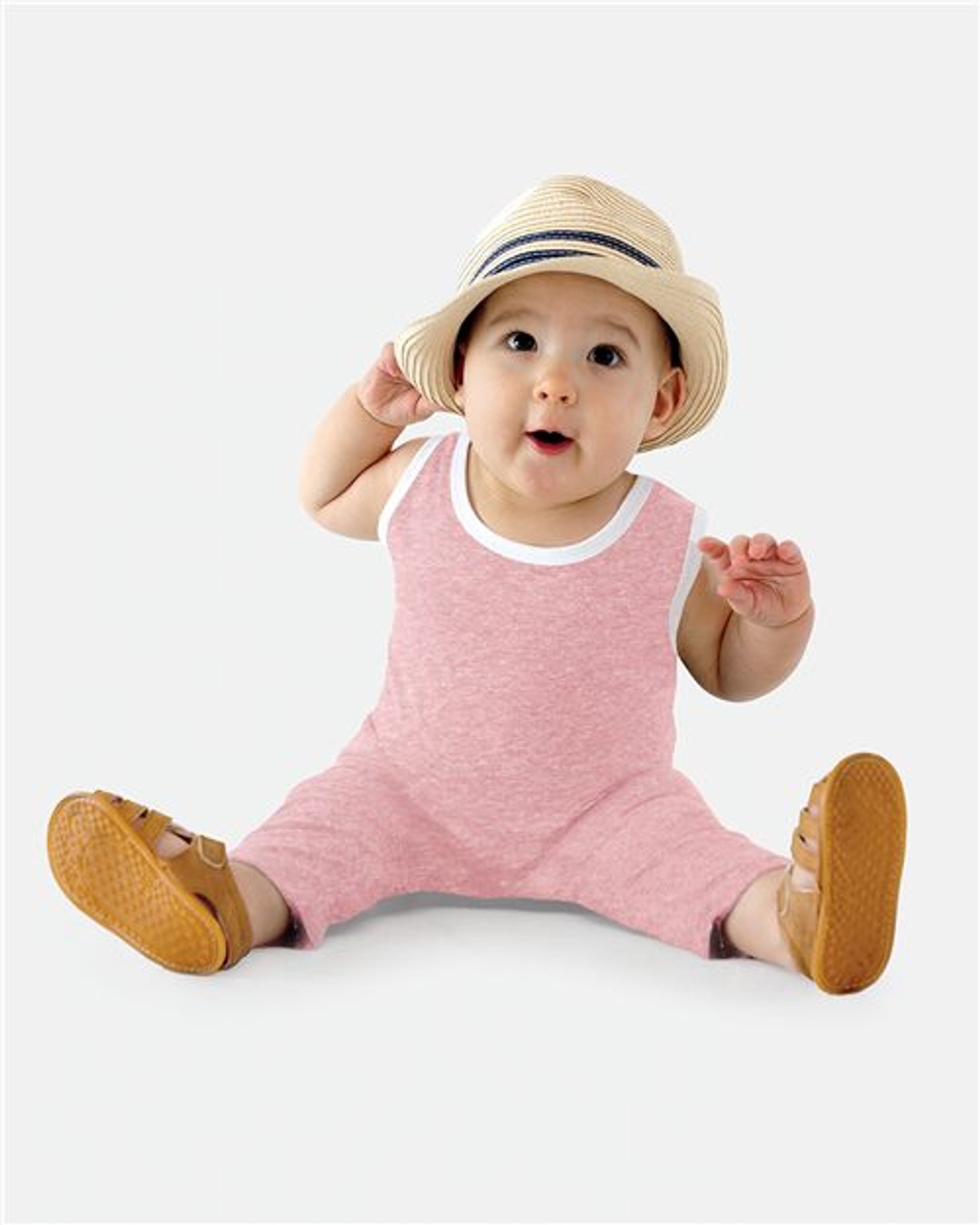 Infant Harborside Mélange Tank Romper [4492]