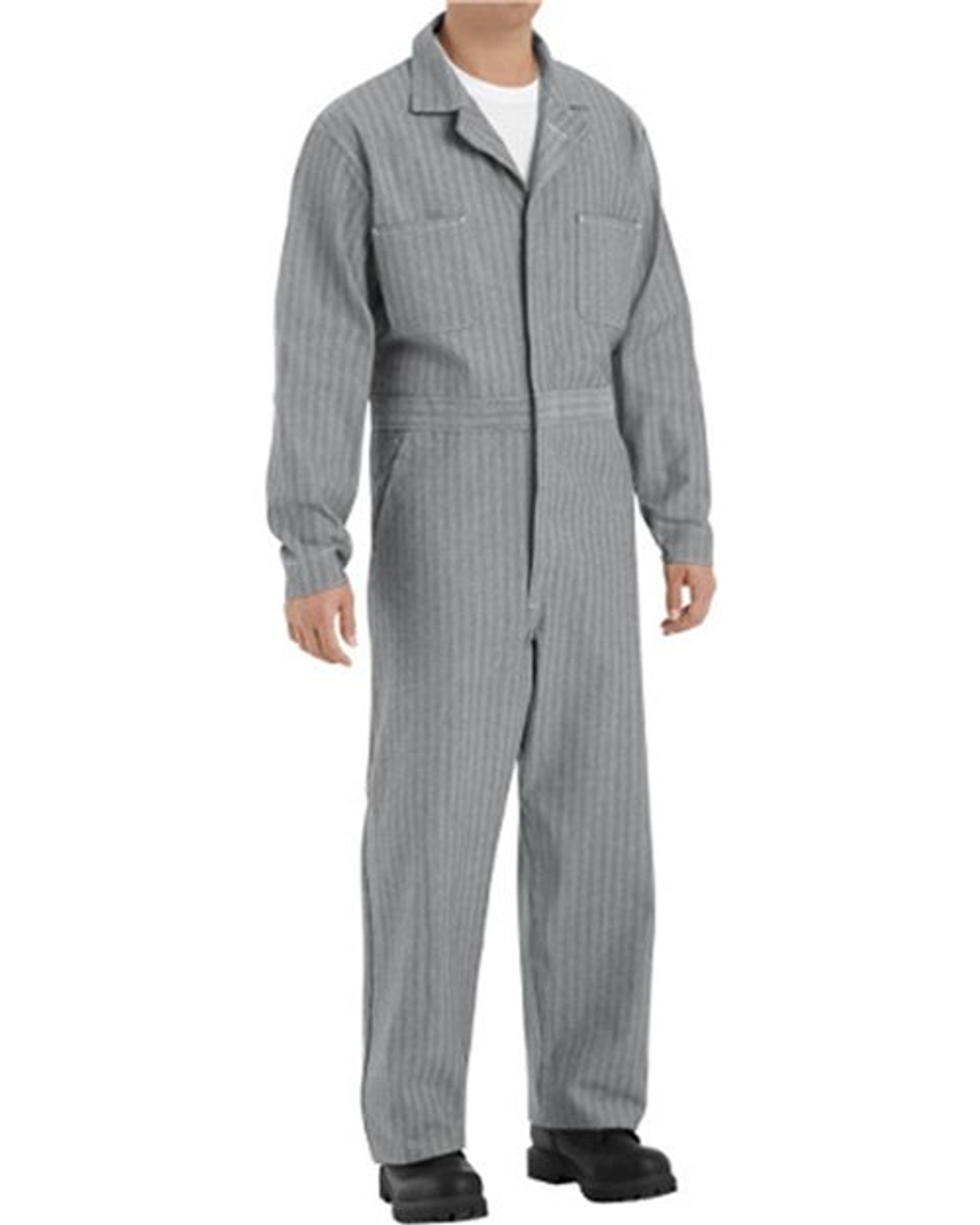 Button-Front Cotton Coverall [CC16]