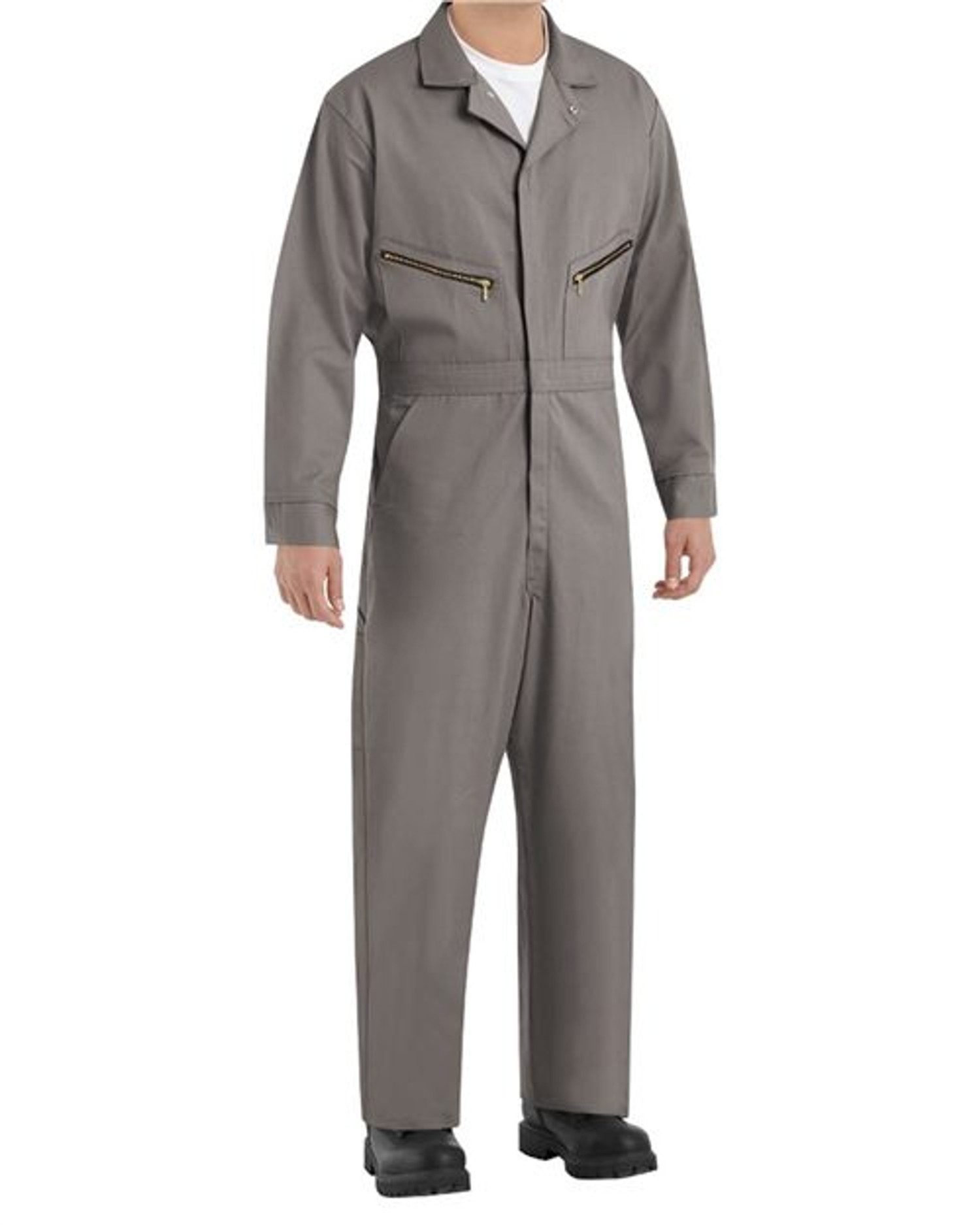 Zip-Front Cotton Coverall Additional Sizes [CC18EXT]