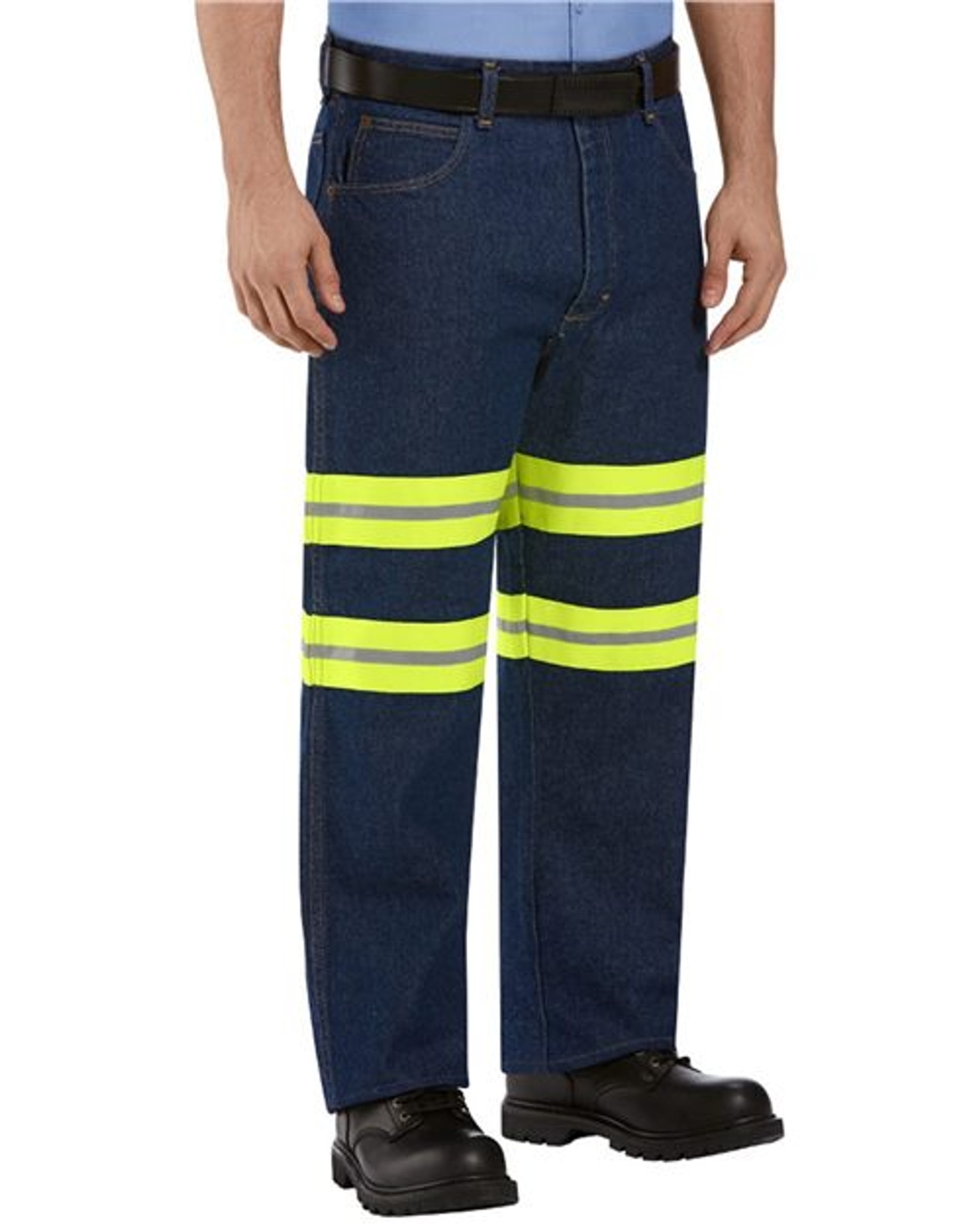 Enhanced Visibility Relaxed Fit Jeans [PD60ED]