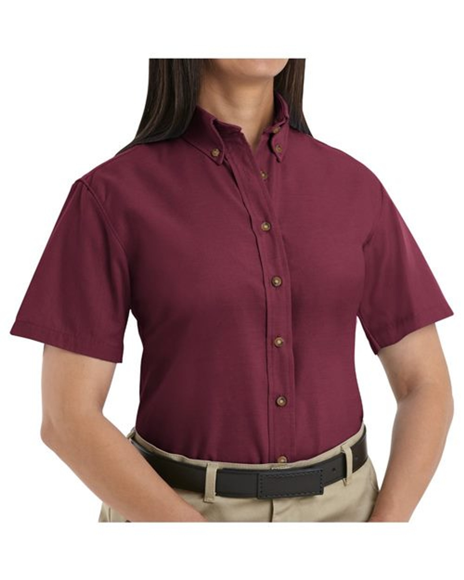 Women's Poplin Dress Shirt - Extended Sizes [SP81EXT]