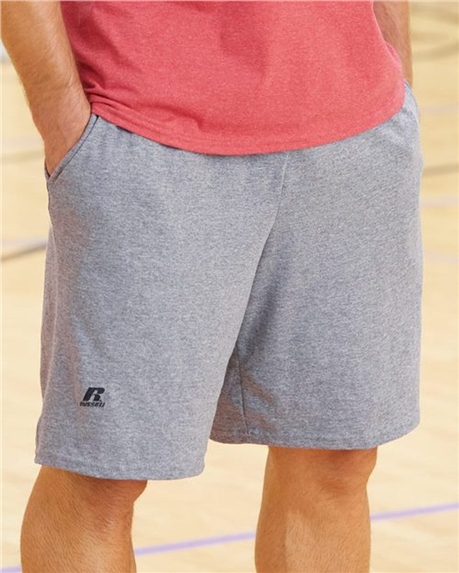 Cotton Classic Jersey Shorts with Pockets [25843M]