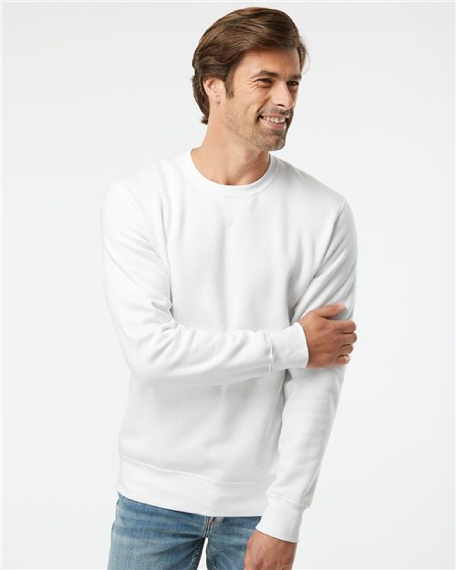 Cotton Rich Fleece Crewneck [82RNSM]