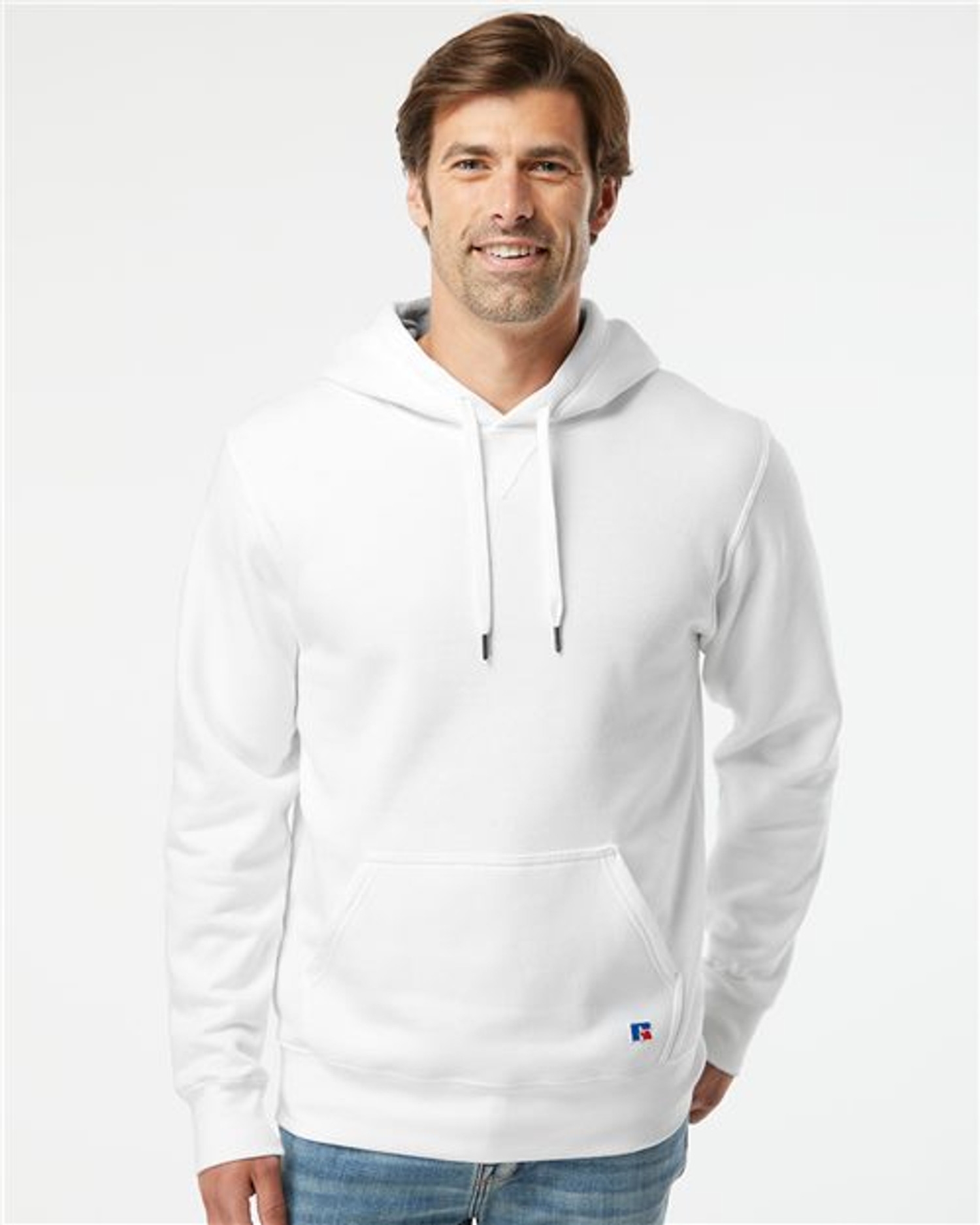 Cotton Rich Fleece Hooded Sweatshirt [82ONSM]