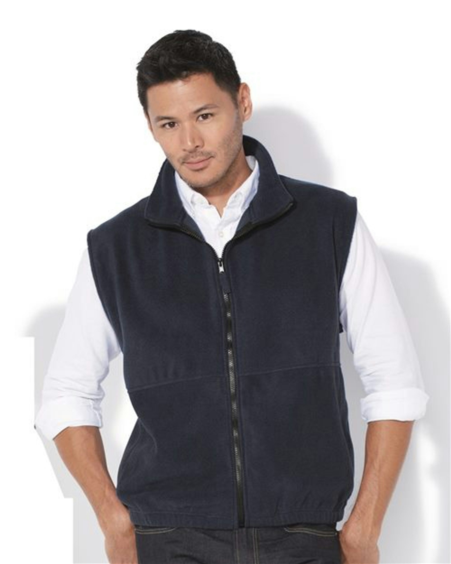 Fleece Full-Zip Vest [3010]