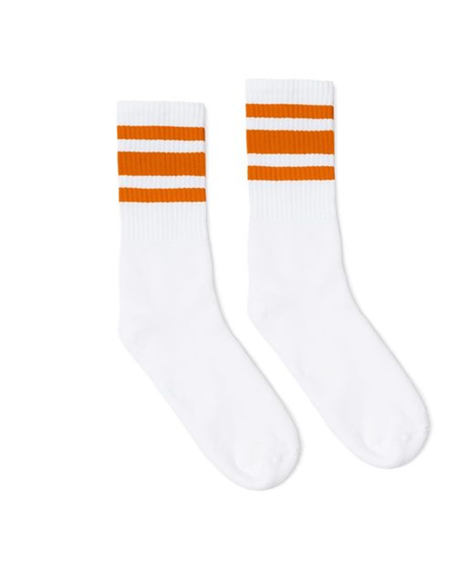 USA-Made Striped Crew Socks [SC100]