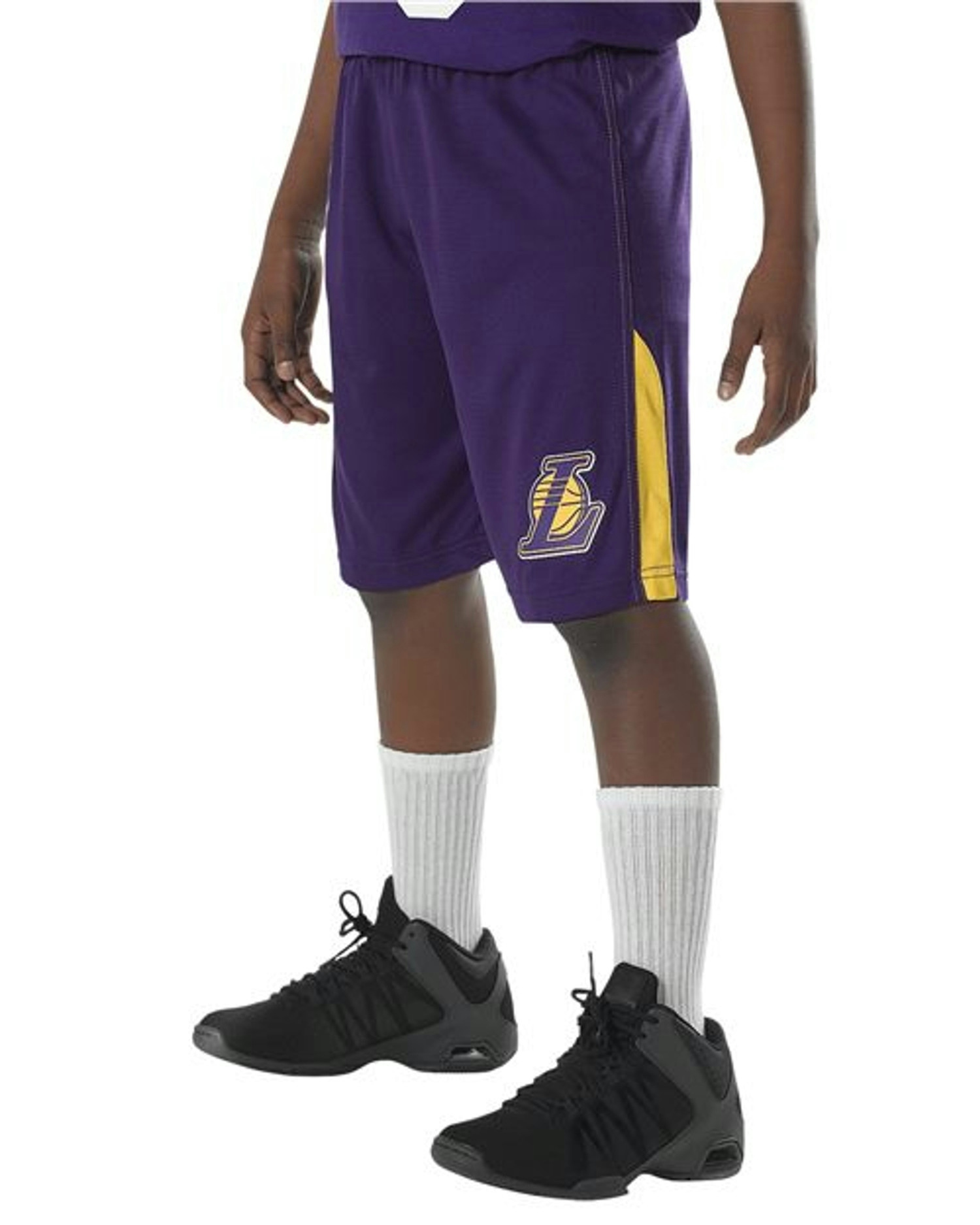 Youth NBA Logo'd Game Shorts [A205LY]