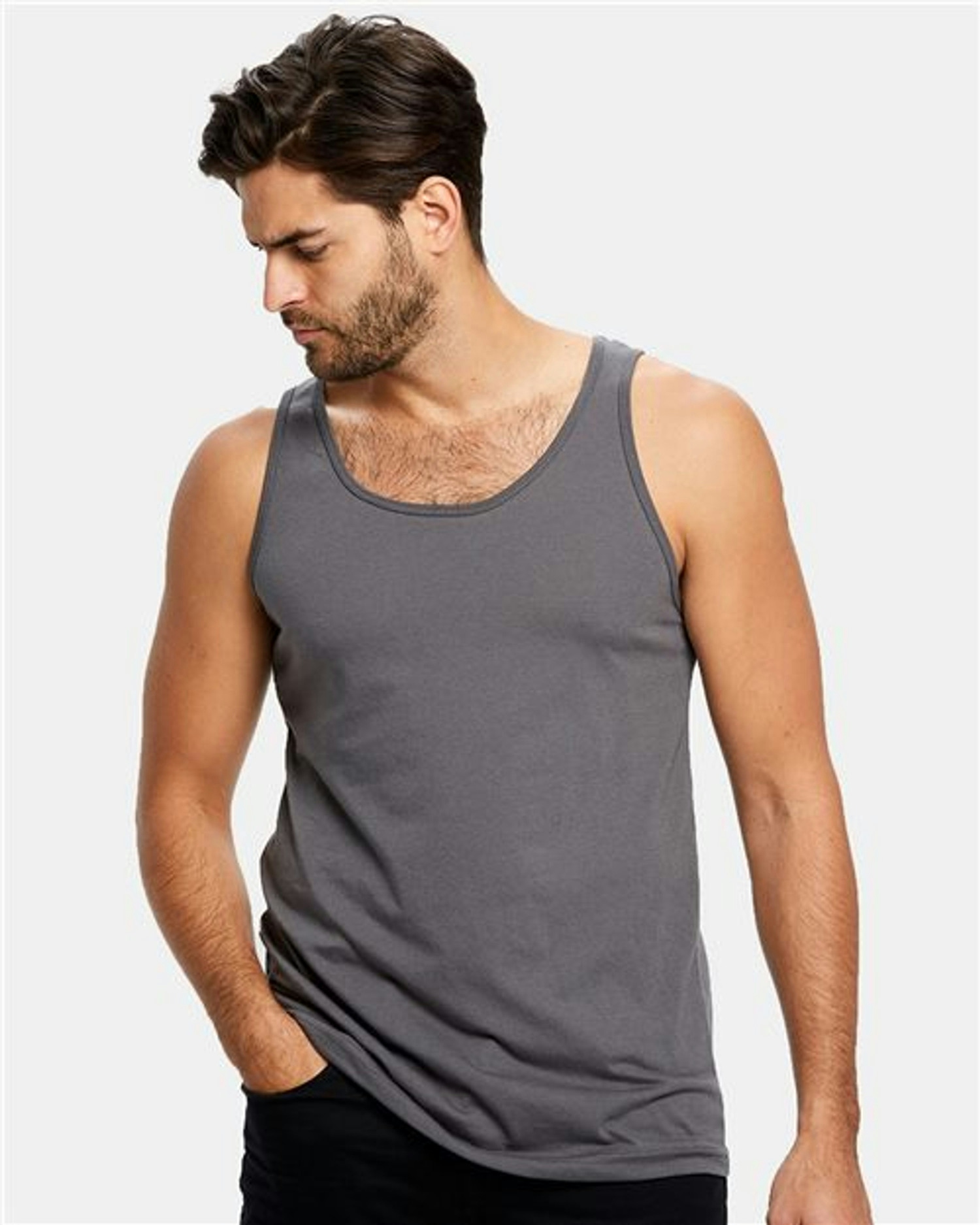 Unisex Poly-Cotton Tank Top [US2408]