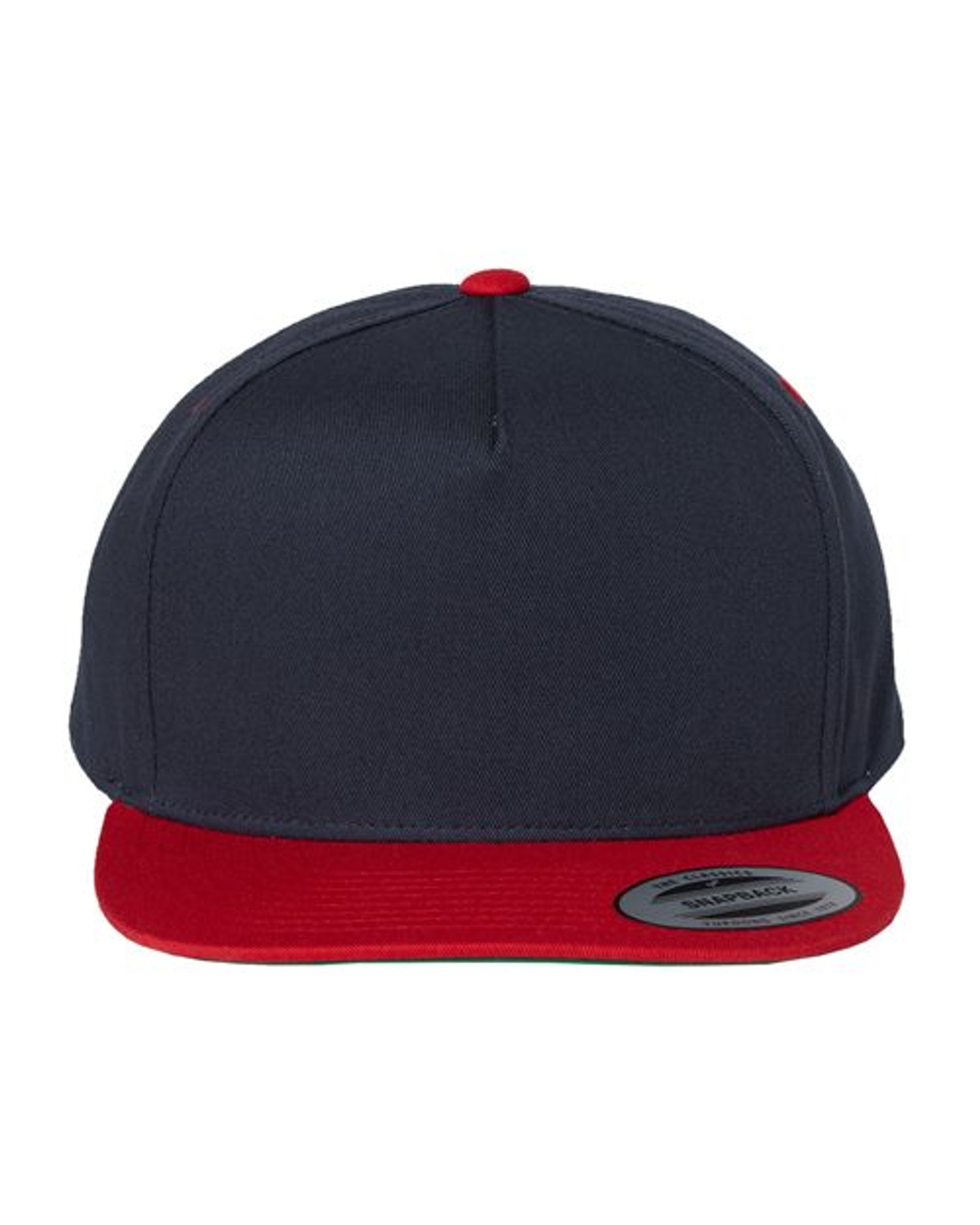 Five-Panel Cotton Twill Snapback Cap [6007]