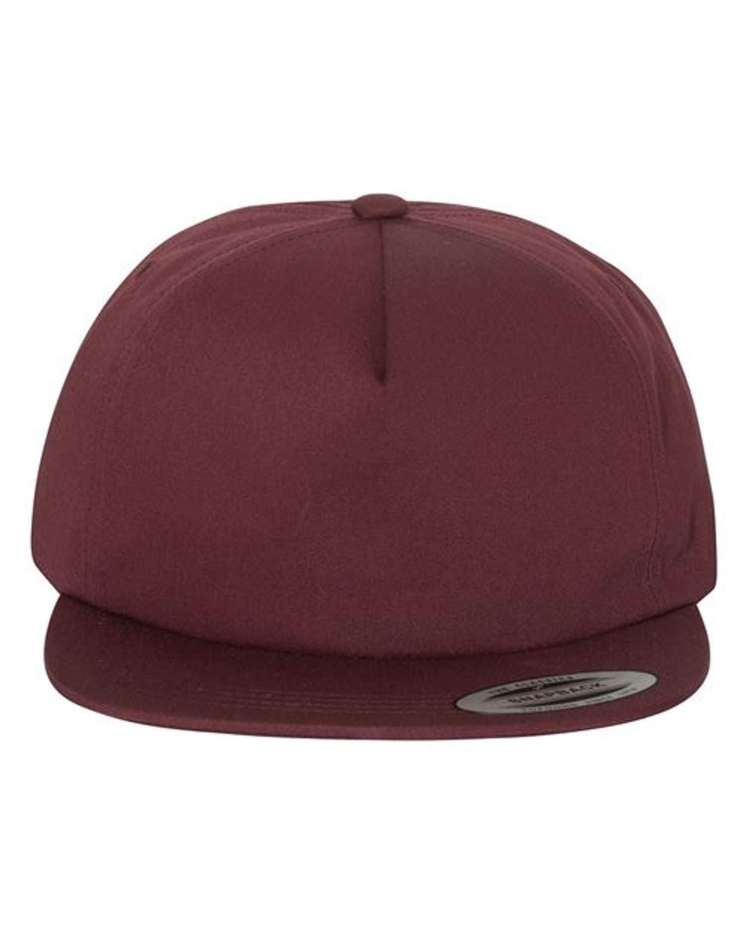 Lightly-Structured Five-Panel Snapback Cap [6502]