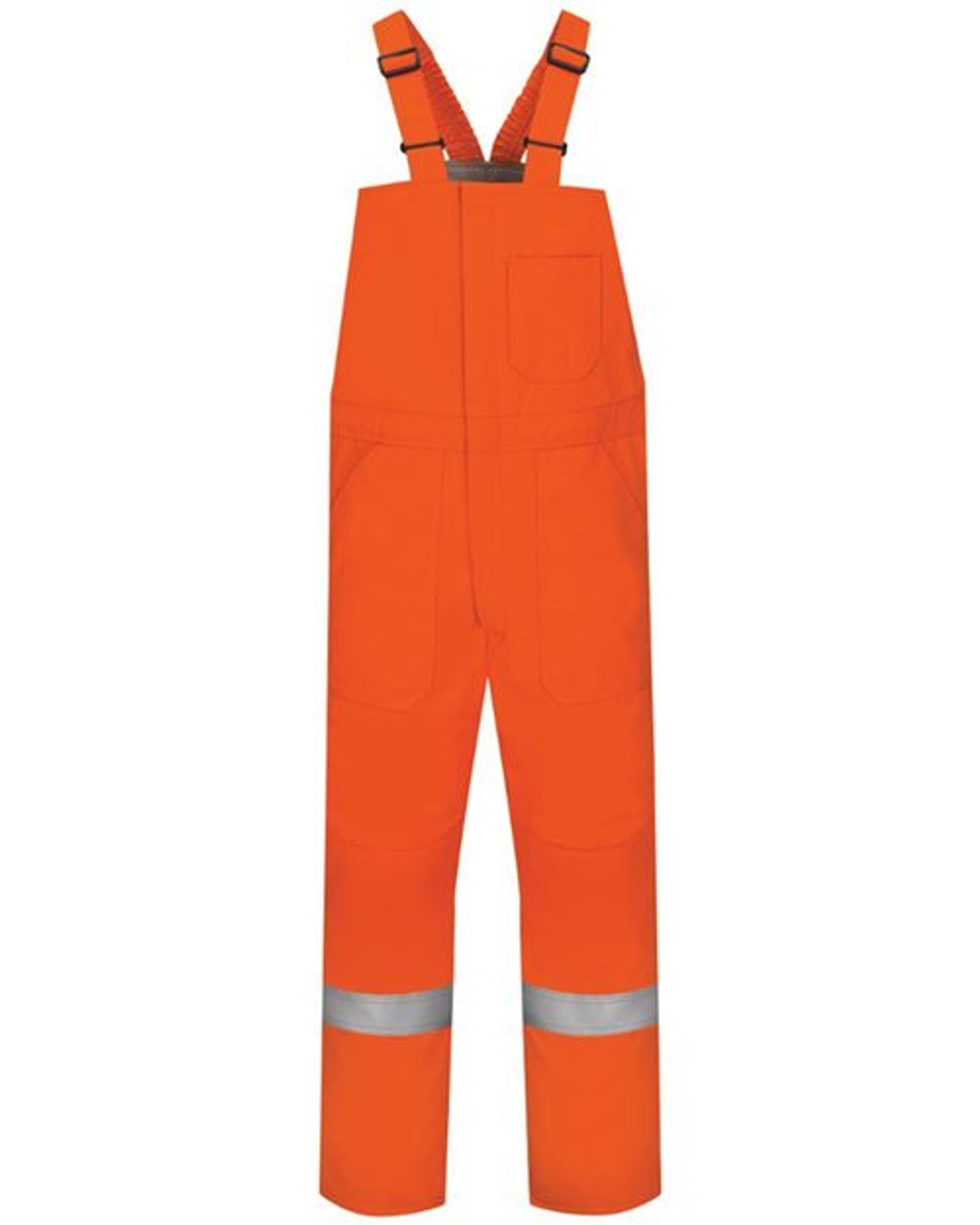 Deluxe Insulated Bib Overall with Reflective Trim - EXCEL FR® ComforTouch [BLCS]