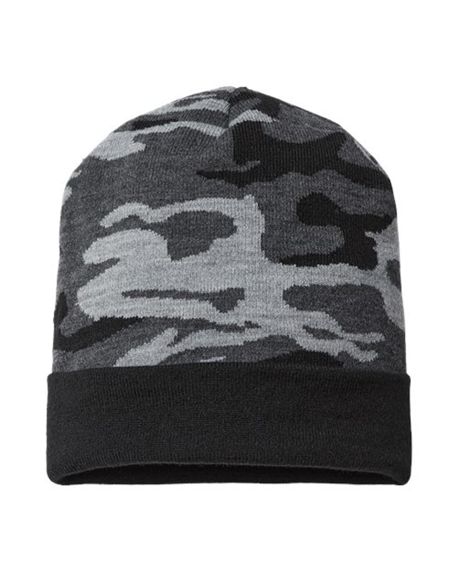 USA-Made Camo Cuffed Beanie [RKC12]