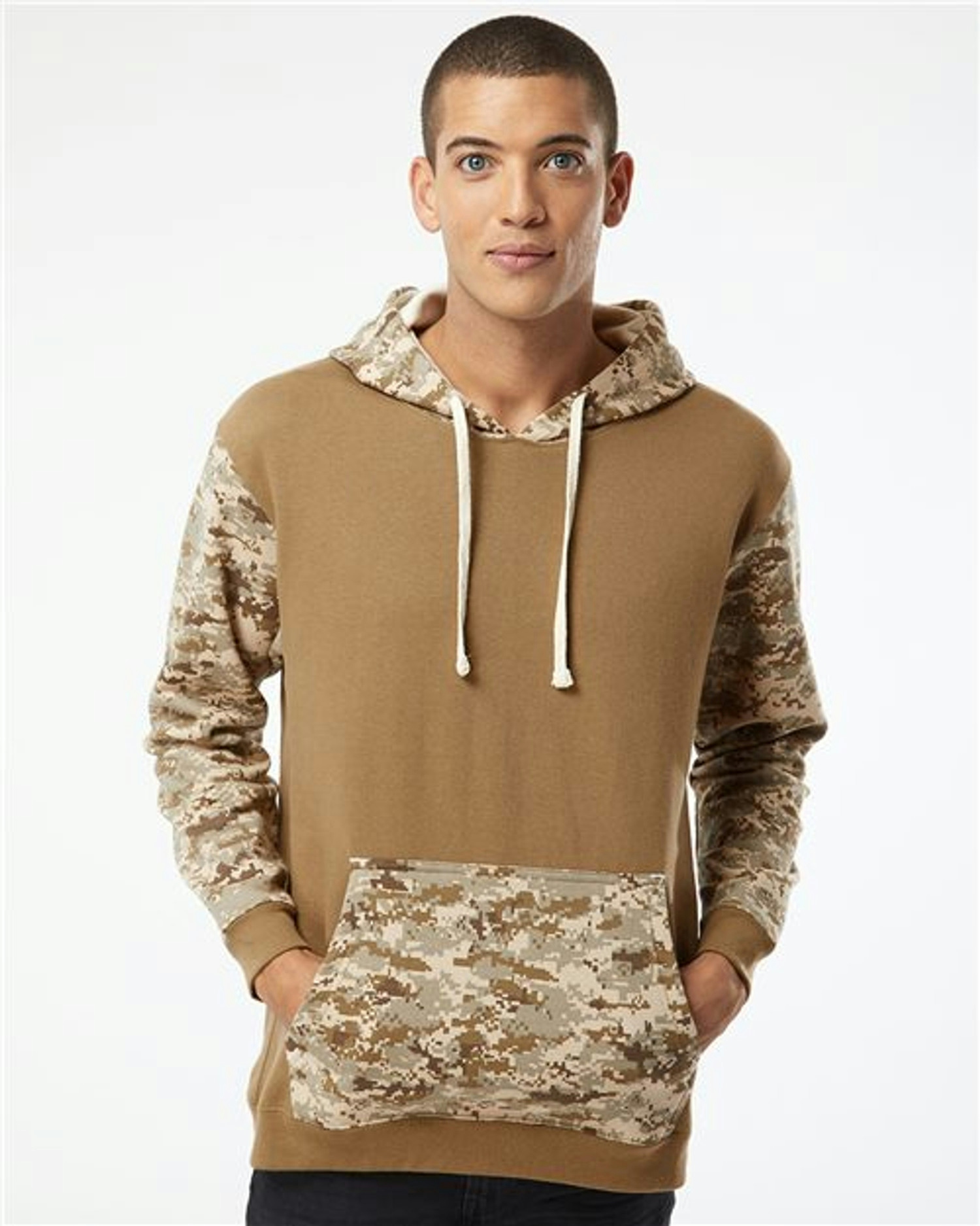 Fashion Camo Hooded Sweatshirt [3967]