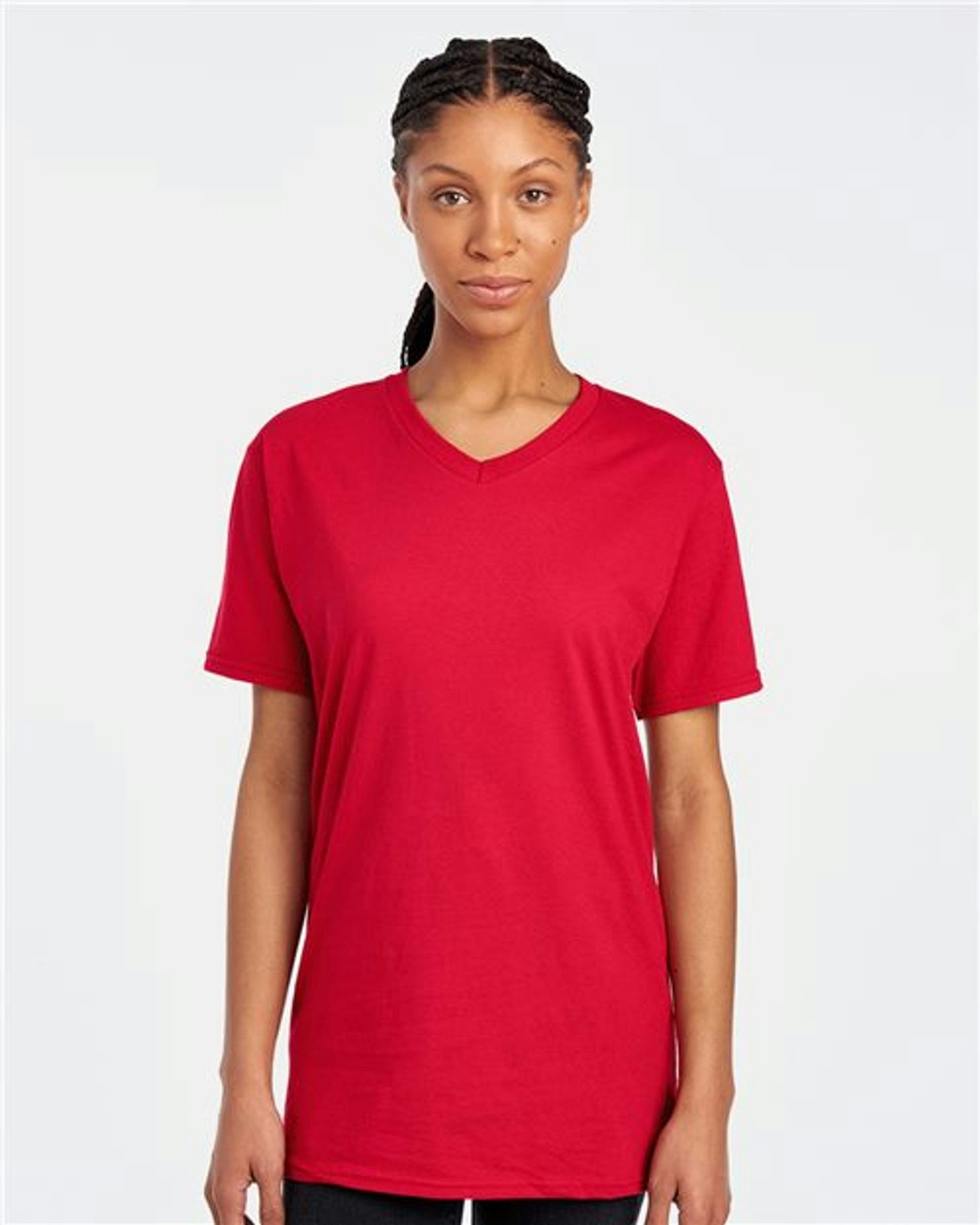 HD Cotton V-Neck T-Shirt [39VR]