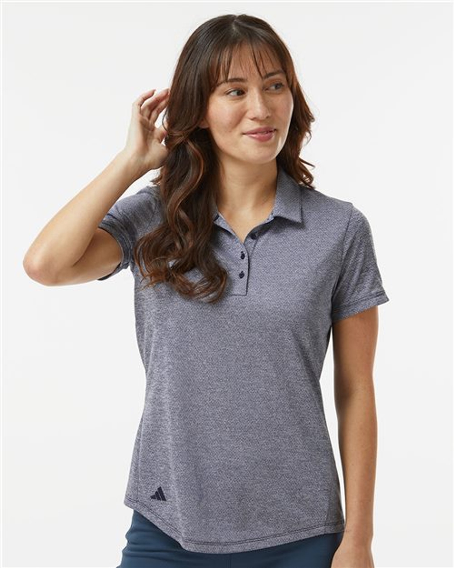 Women's Space Dyed Polo [A592]