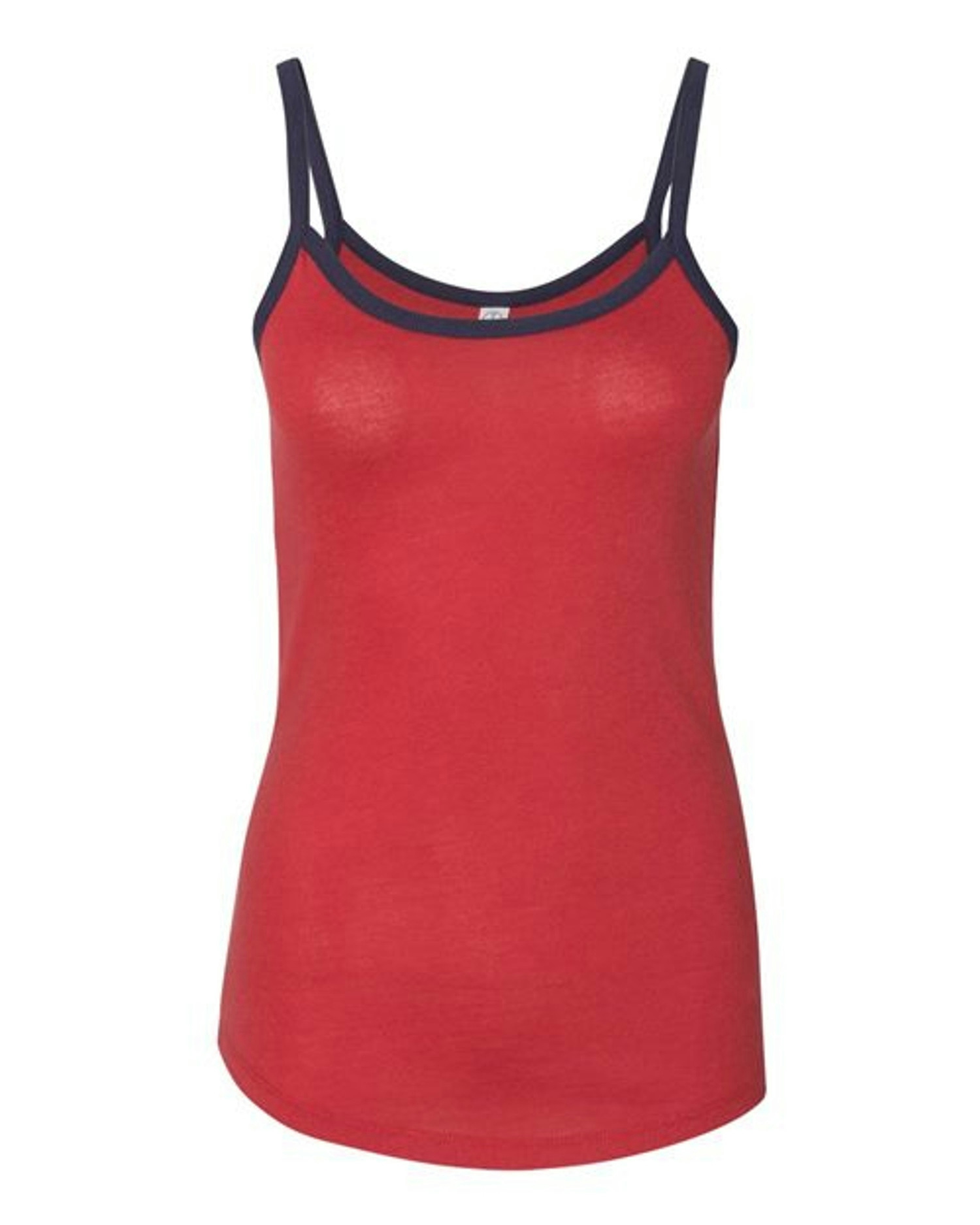 Women’s Vintage Jersey Ringer Cami Tank [5094]