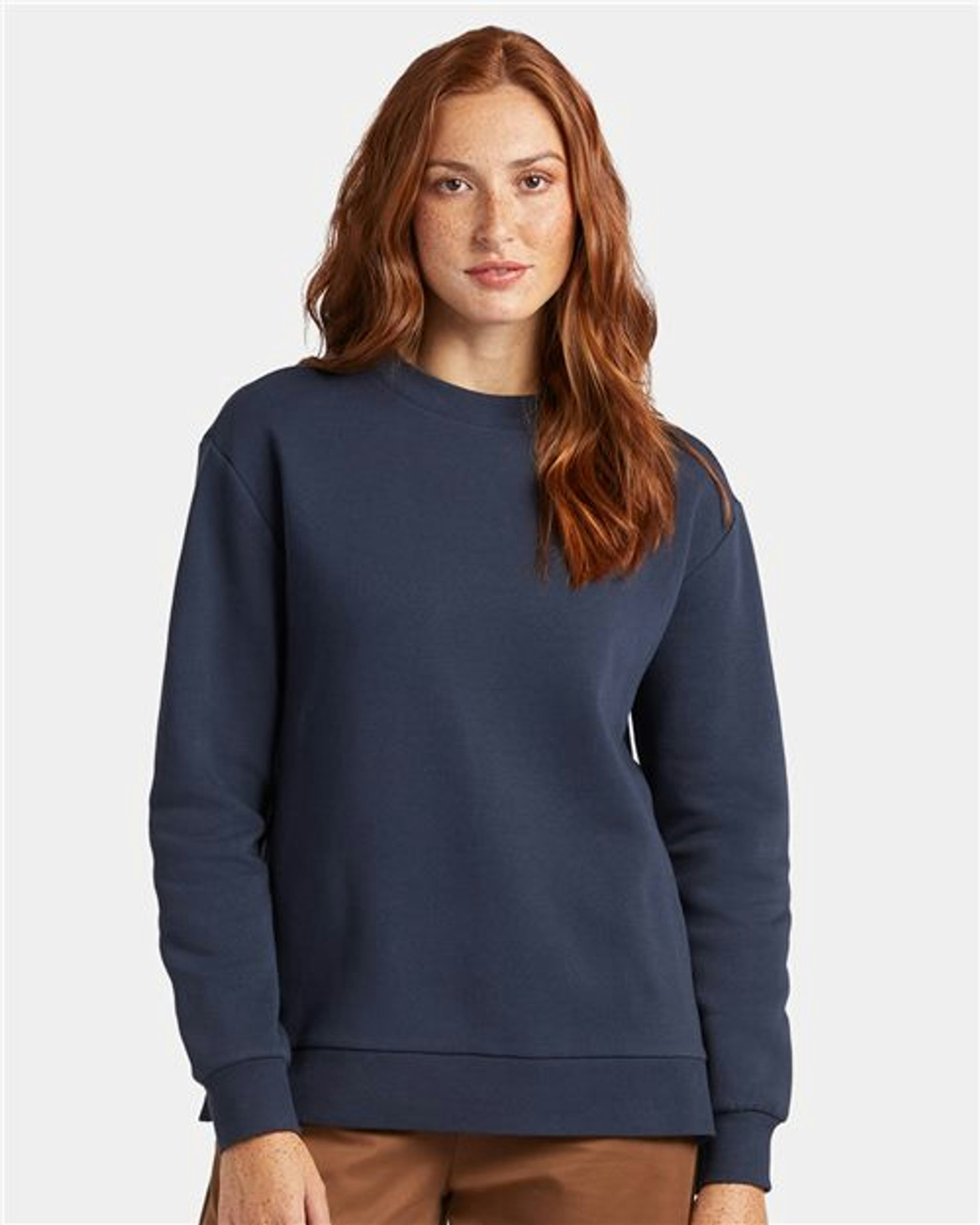 Women's Eco-Cozy Fleece Crewneck Sweatshirt [8809PF]