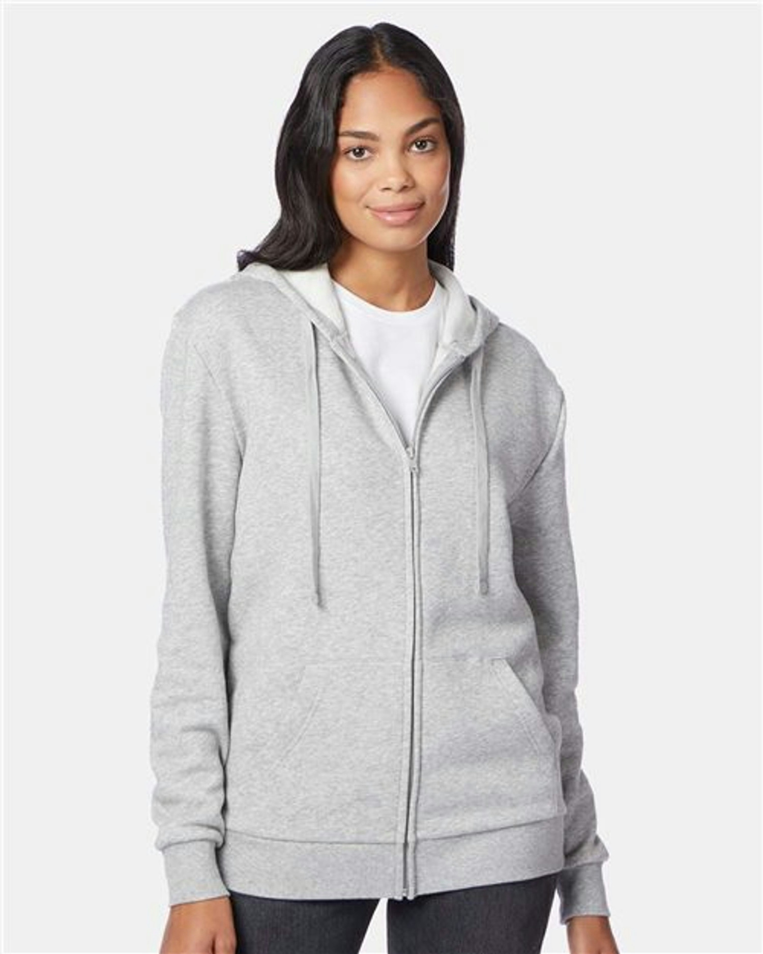 Eco-Cozy Fleece Full-Zip Hoodie [8805PF]