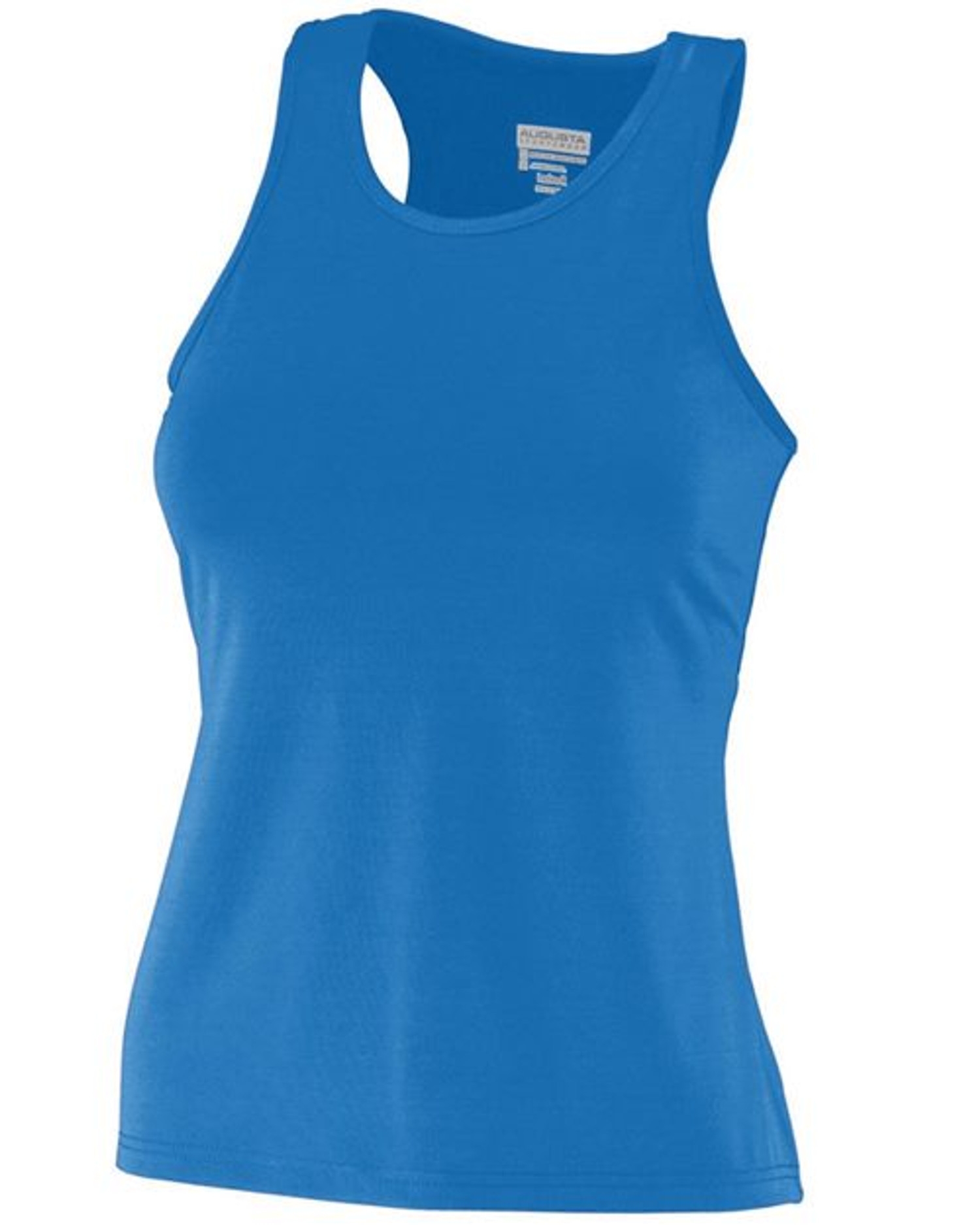 Women's Solid Racerback Tank Top [1202]