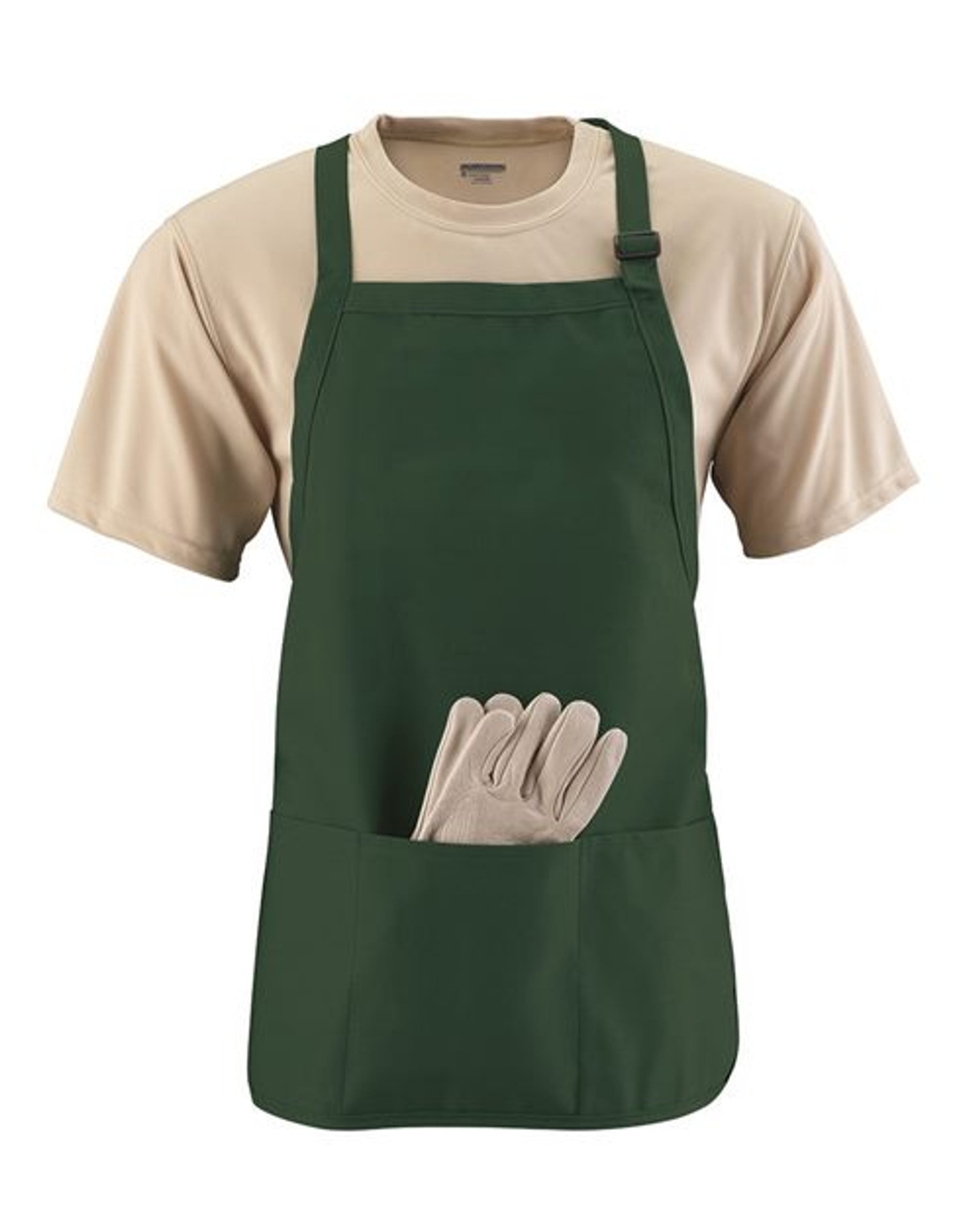 Medium Length Apron with Pouch [4250]