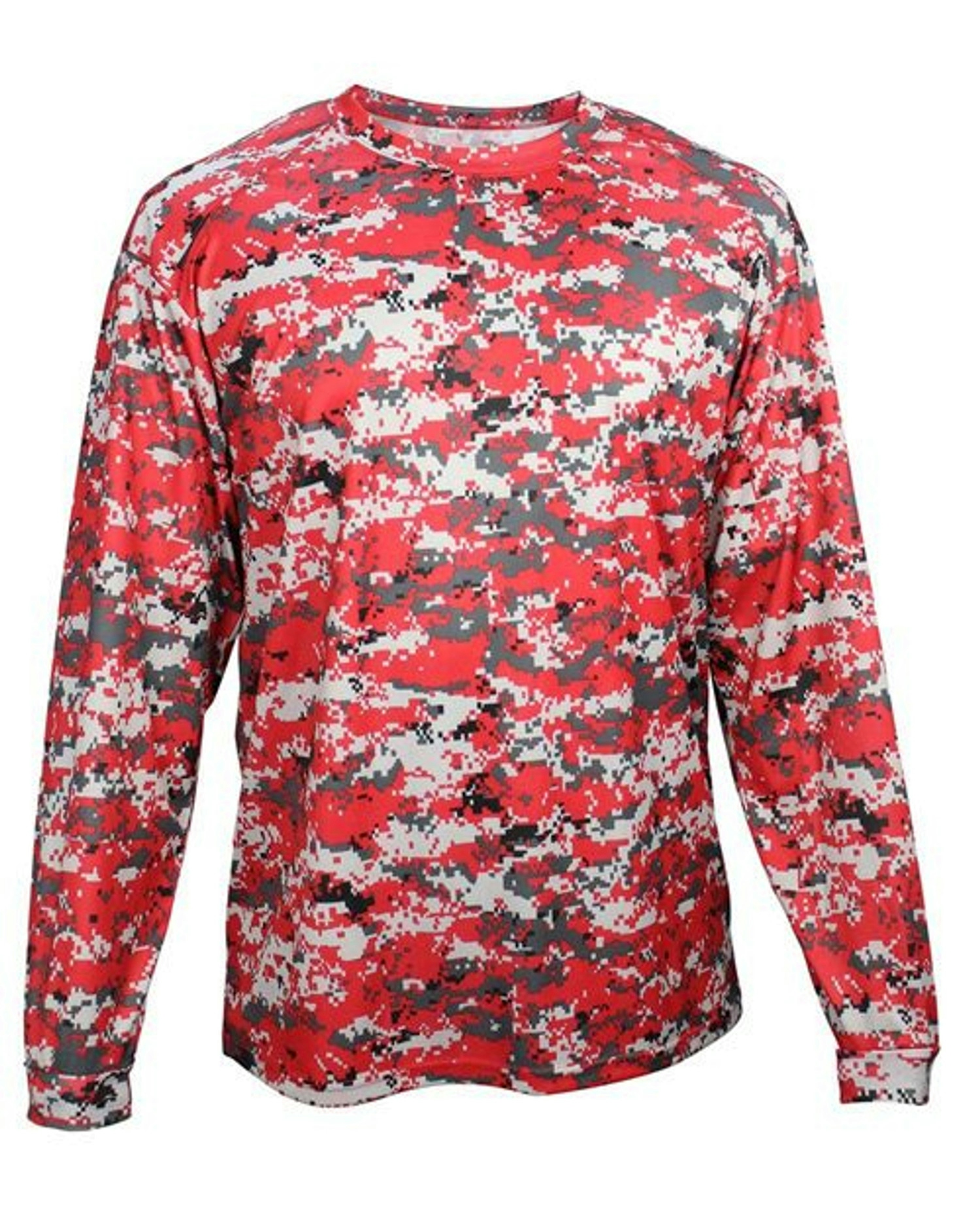 Youth Digital Camo Long Sleeve T-Shirt [2184]