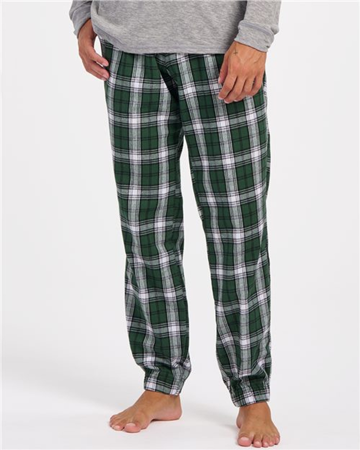 Flannel Joggers [BM6625]