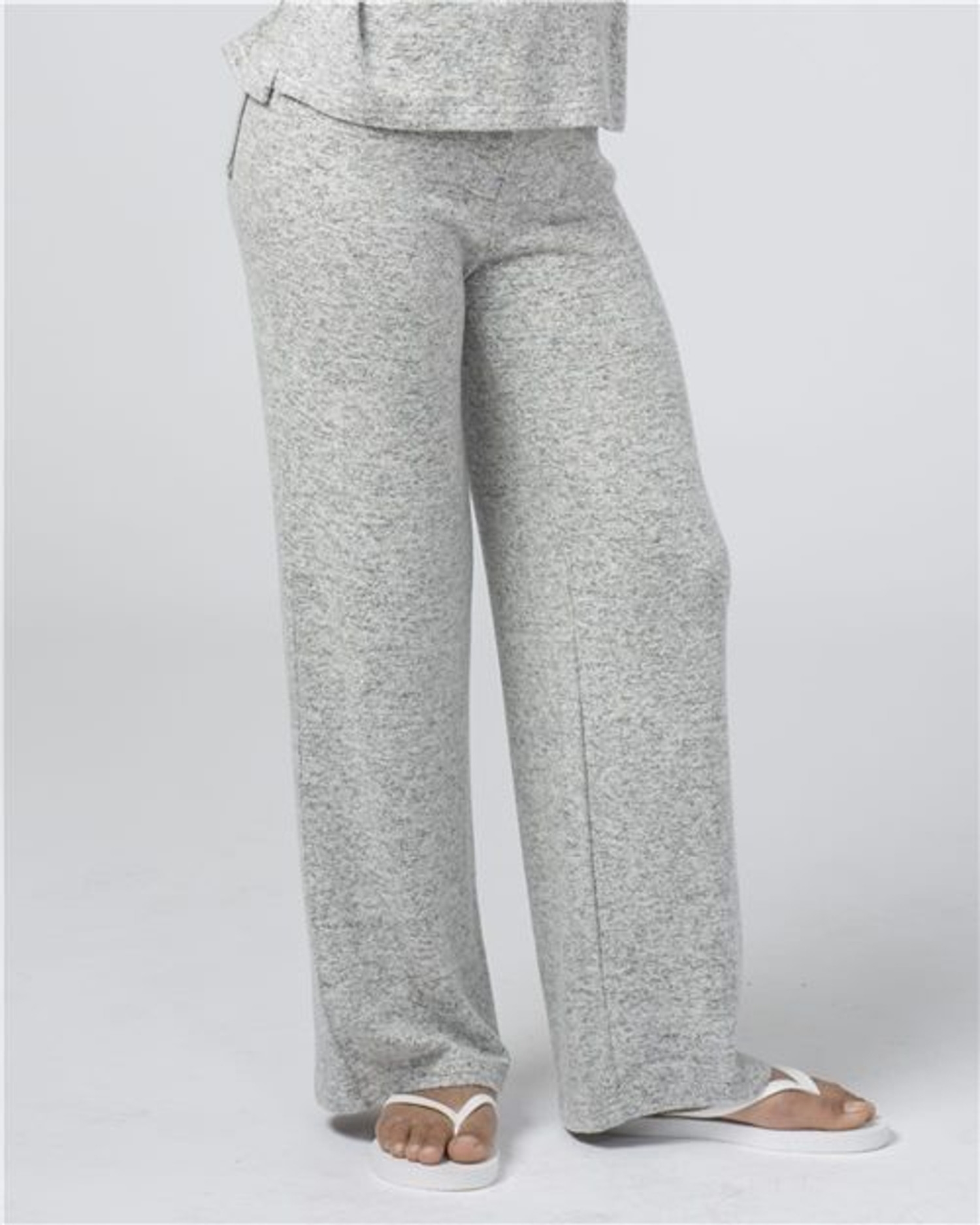 Girls' Cuddle Fleece Wide Leg Pants [YL10]