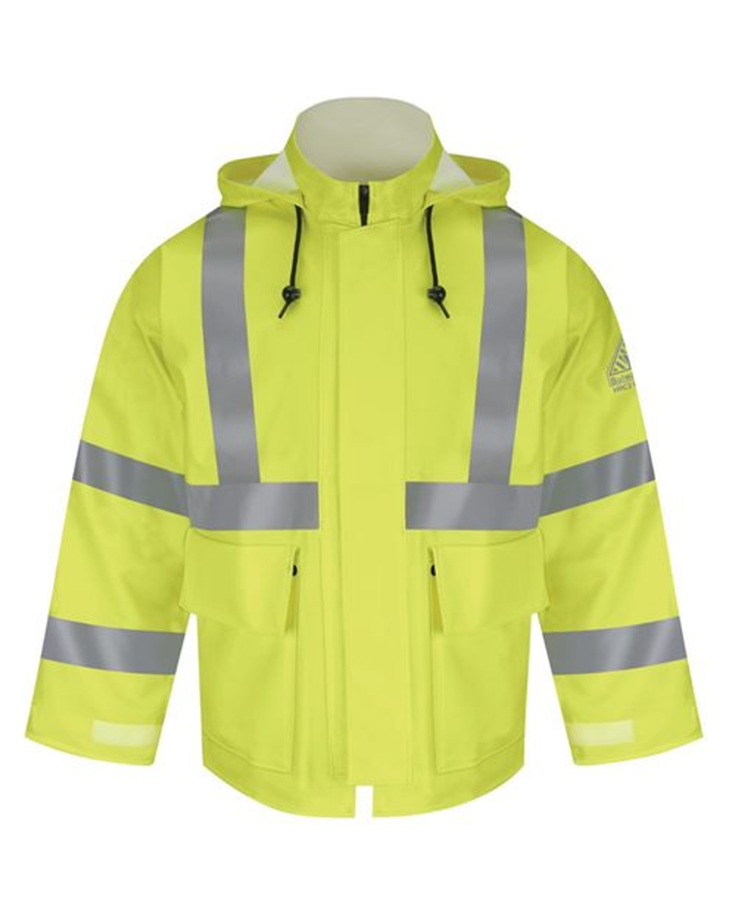 Hi-Visibility Flame-Resistant Rain Jacket [JXN4]