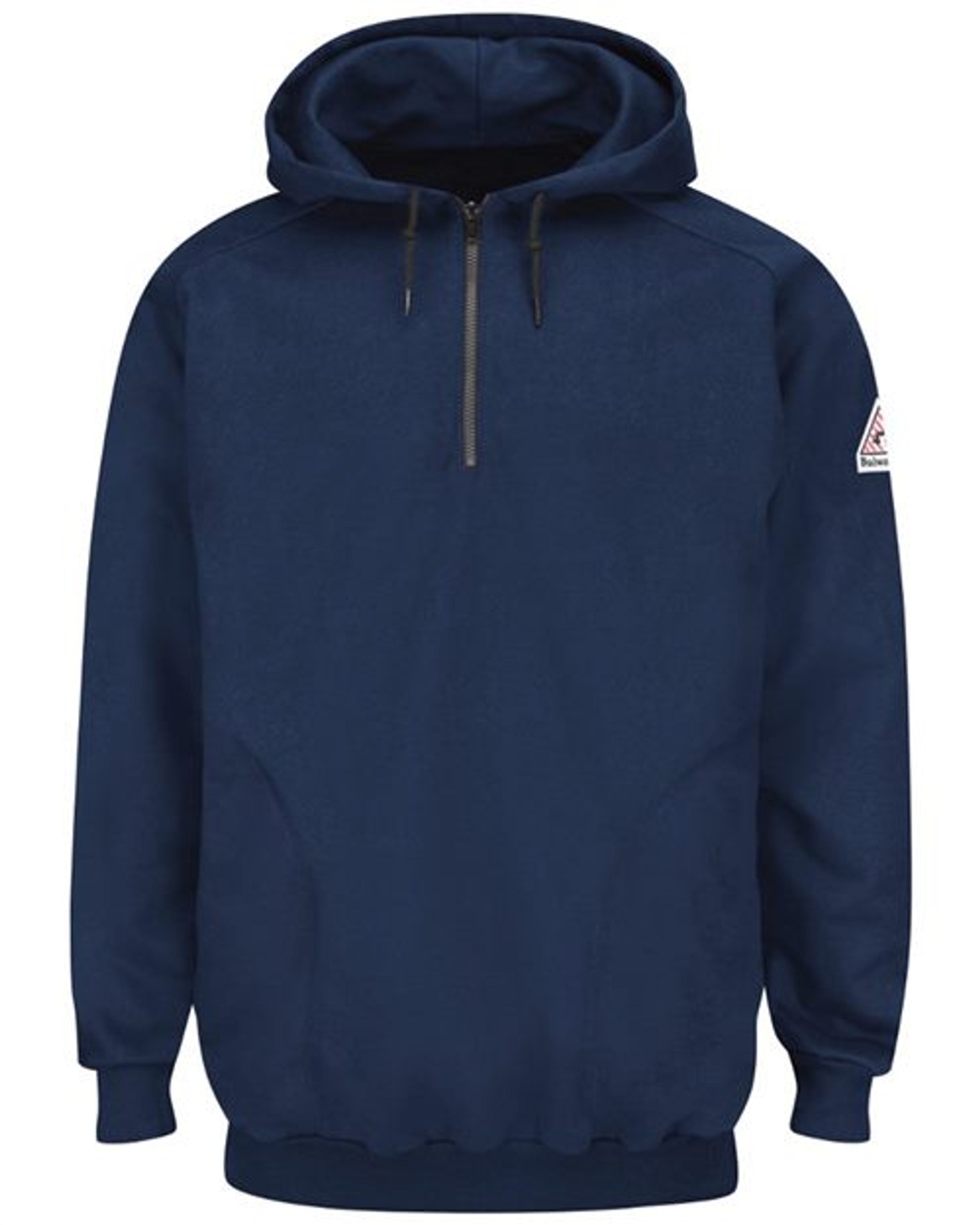 Pullover Hooded Fleece Sweatshirt Quarter-Zip - Tall Sizes [SEH8T]