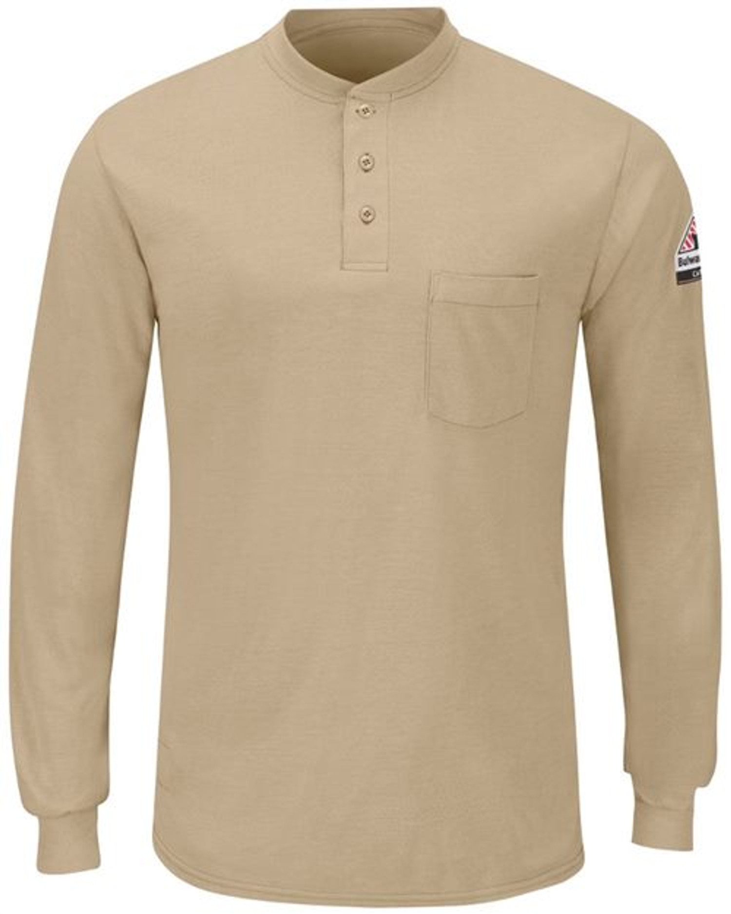 Long Sleeve Henley [SML8]