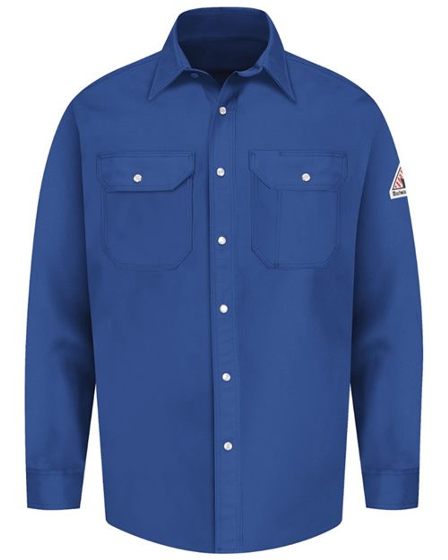 Snap-Front Uniform Shirt - EXCEL FR® - Tall Sizes [SES2T]