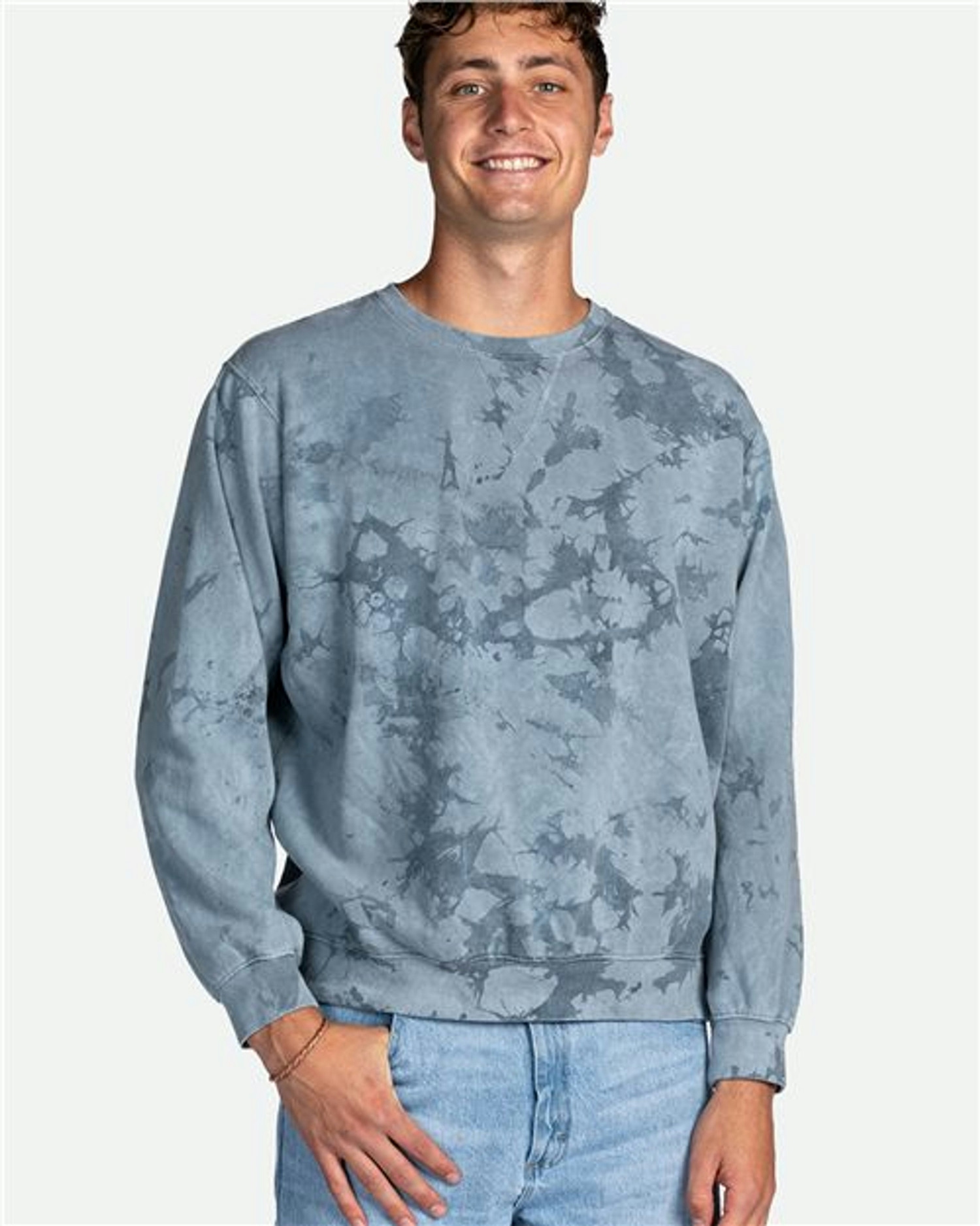 Crush Tie-Dyed Crewneck Sweatshirt [845CSH]