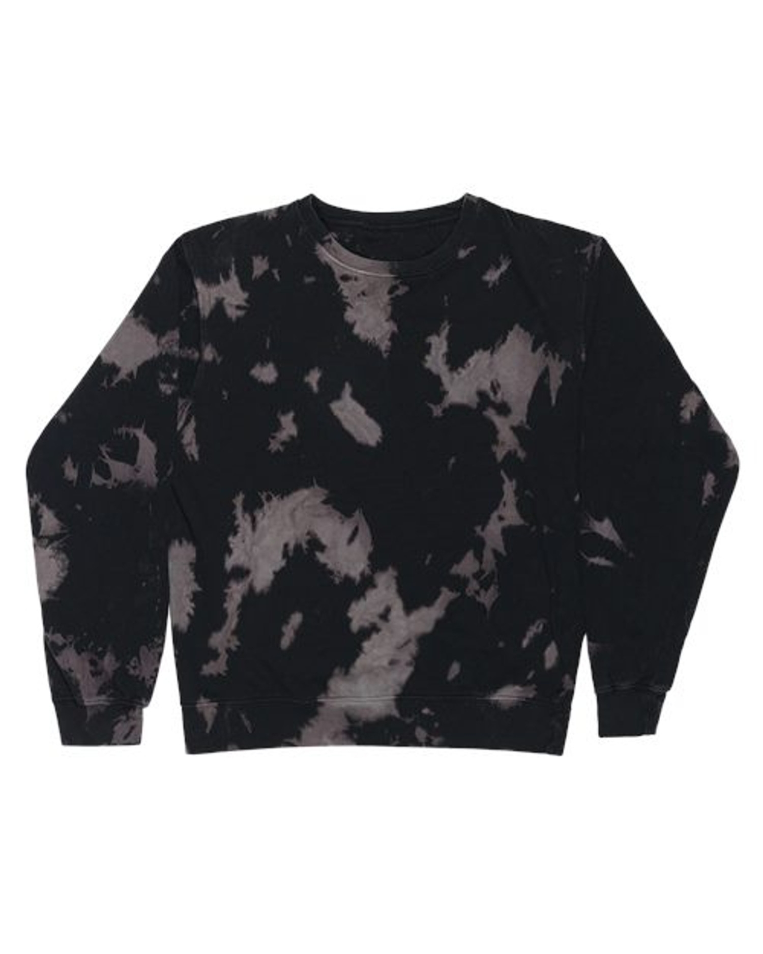 Premium Fleece Bleach Wash Crewneck Sweatshirt [845BW]