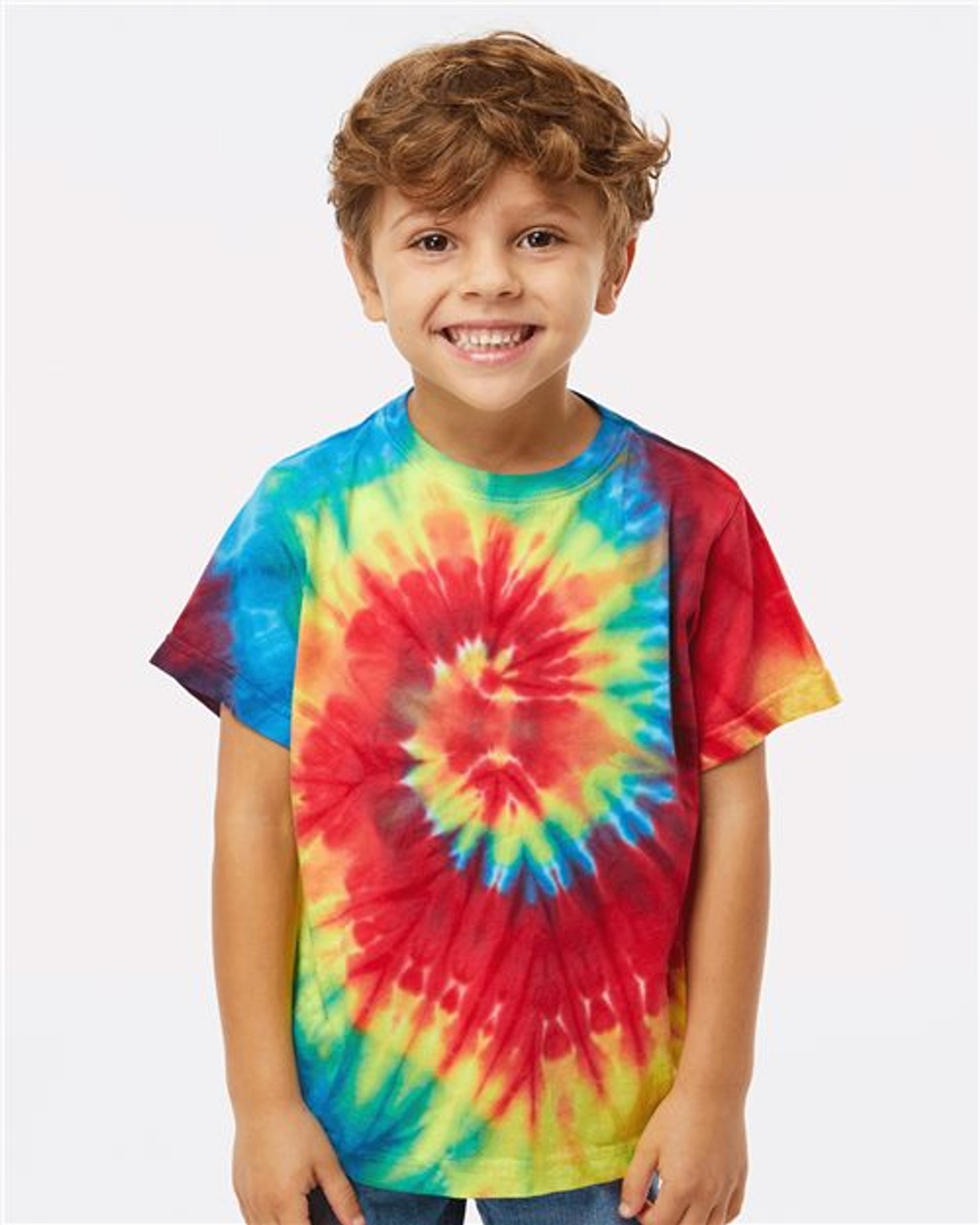 Toddler Spiral Tie-Dyed T-Shirt [330MS]